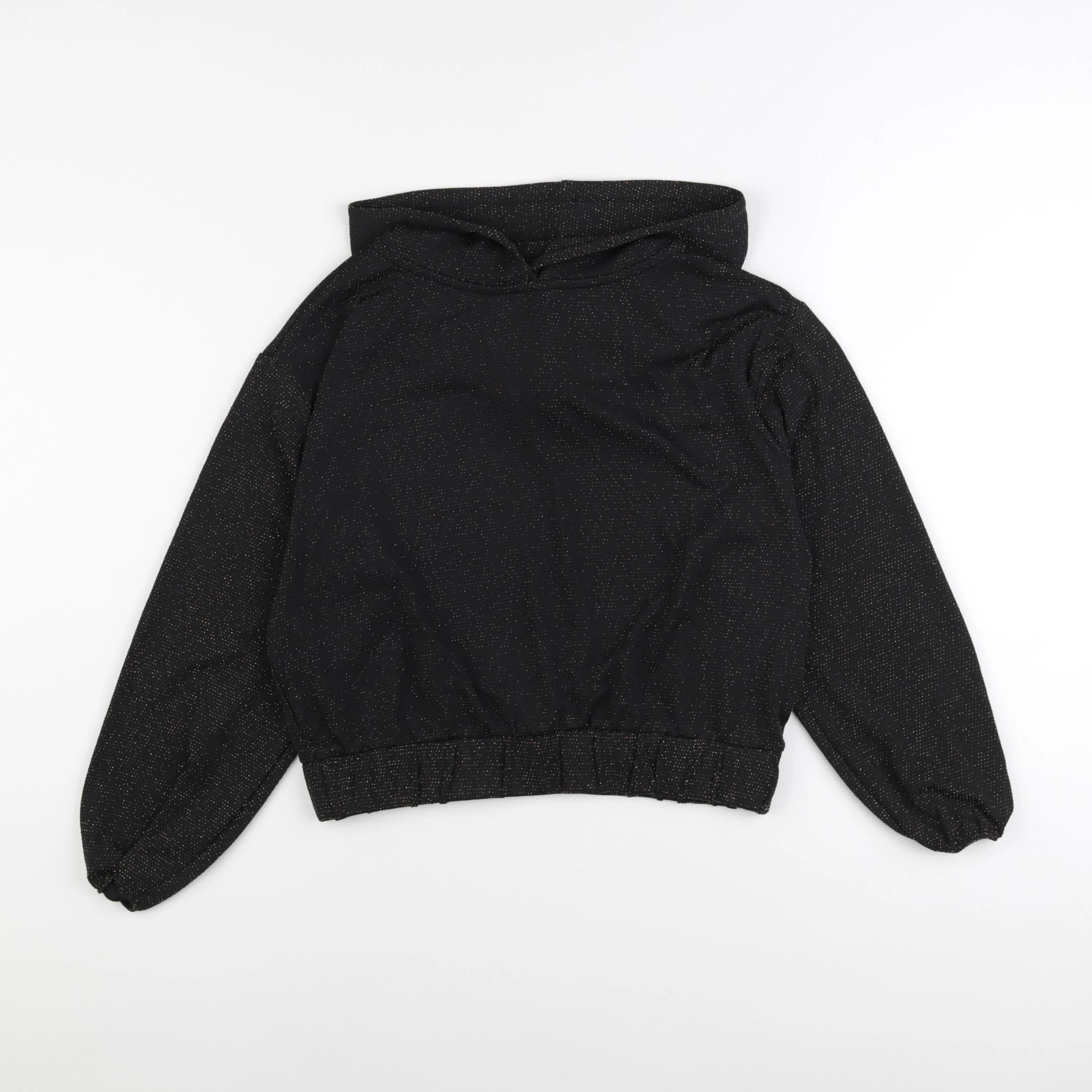 Kids Only - sweat noir, or - 8/9 ans