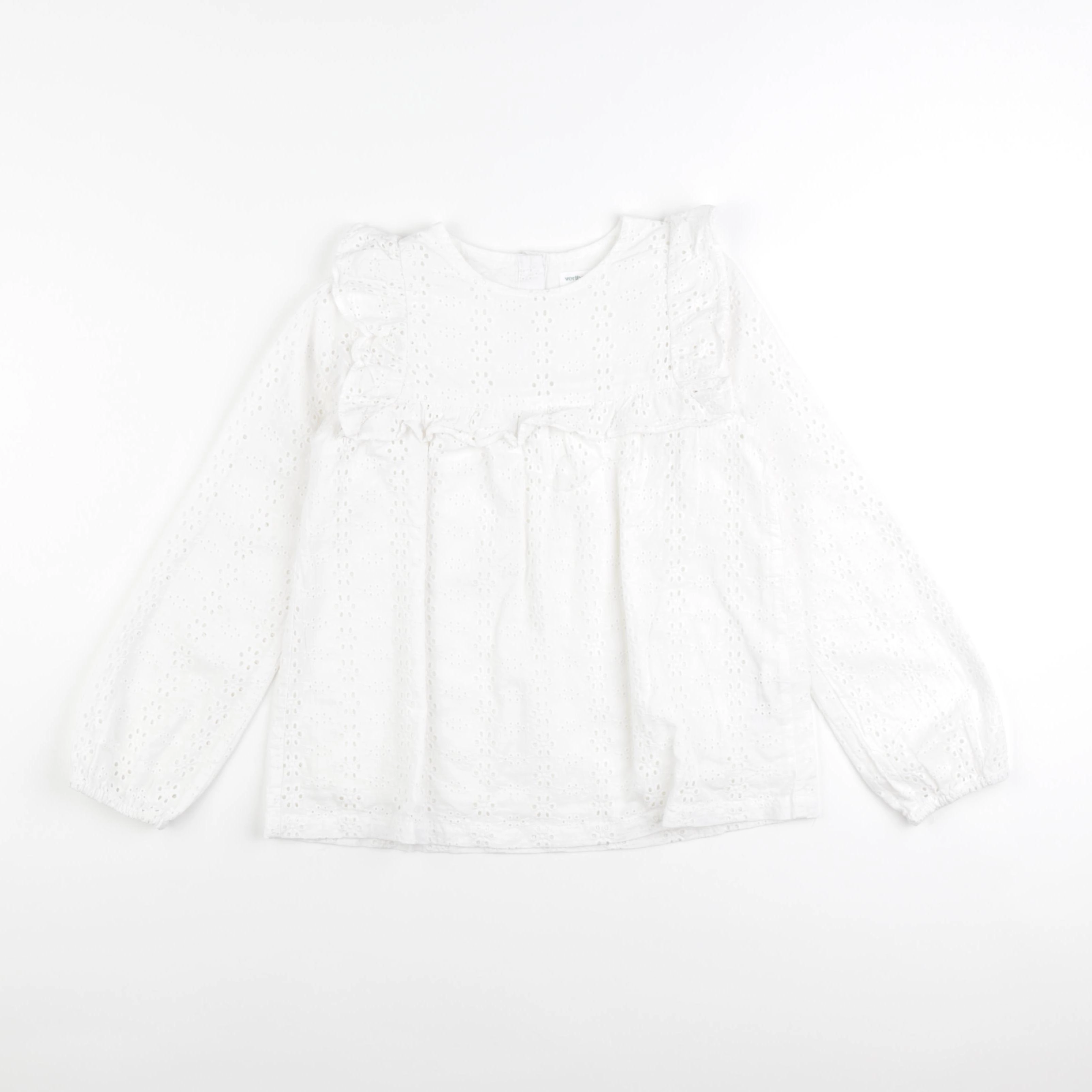 Vertbaudet - blouse blanc - 10 ans