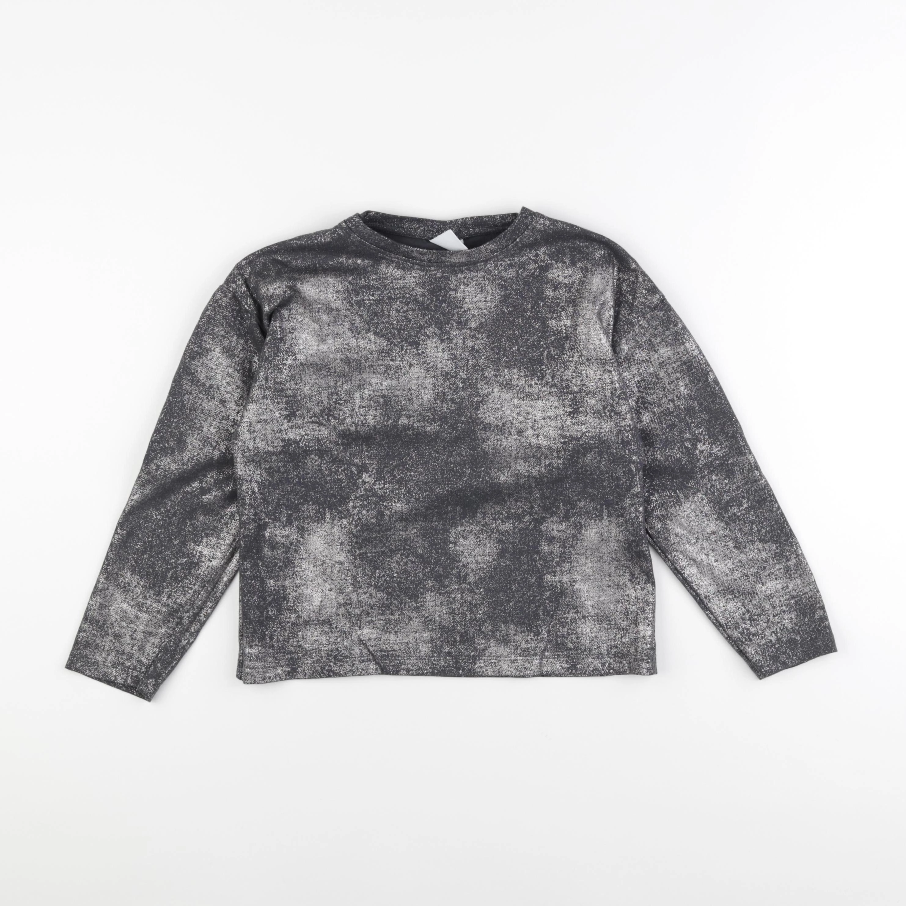 Zara - tee-shirt argent - 9 ans