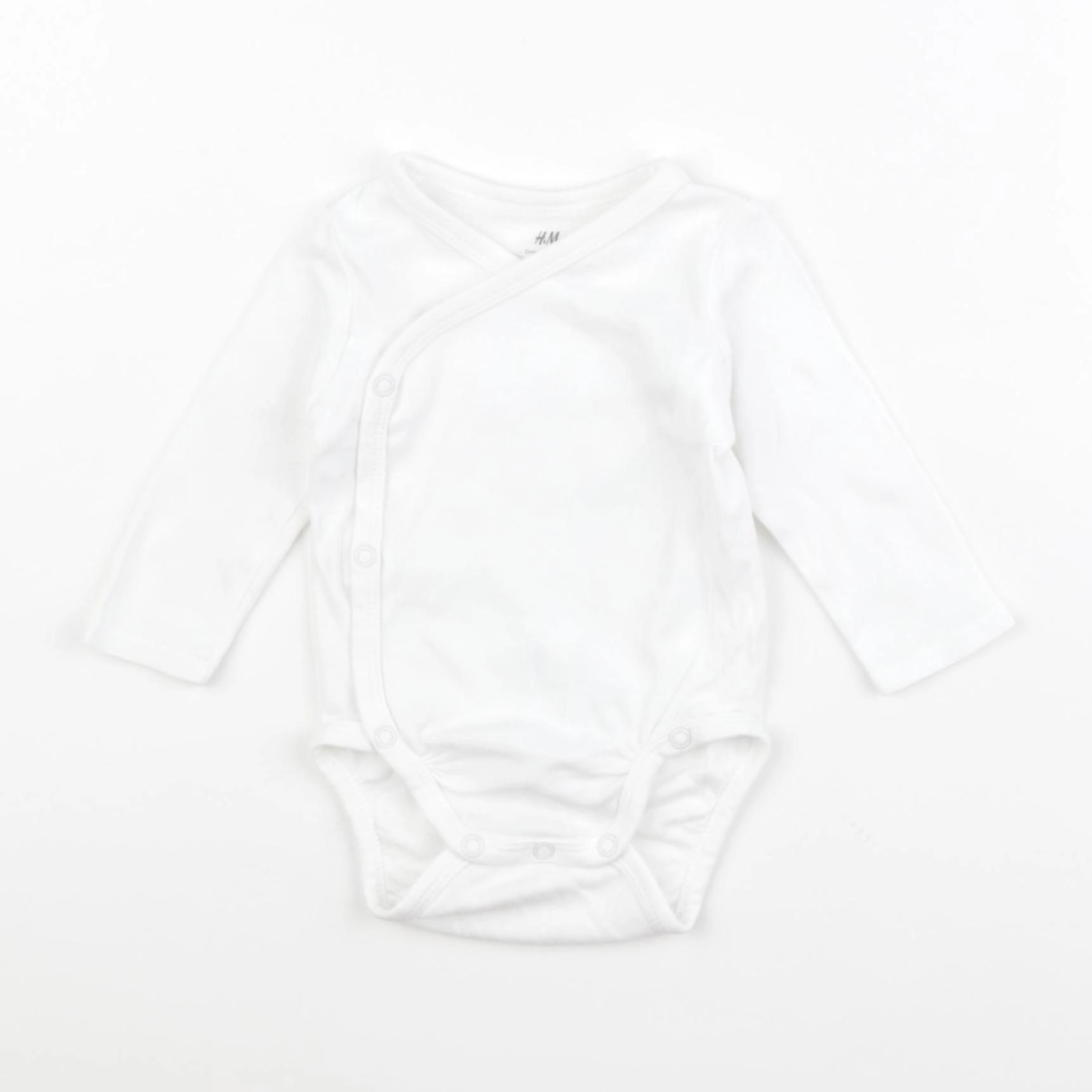 H&M - body blanc - 2/4 mois