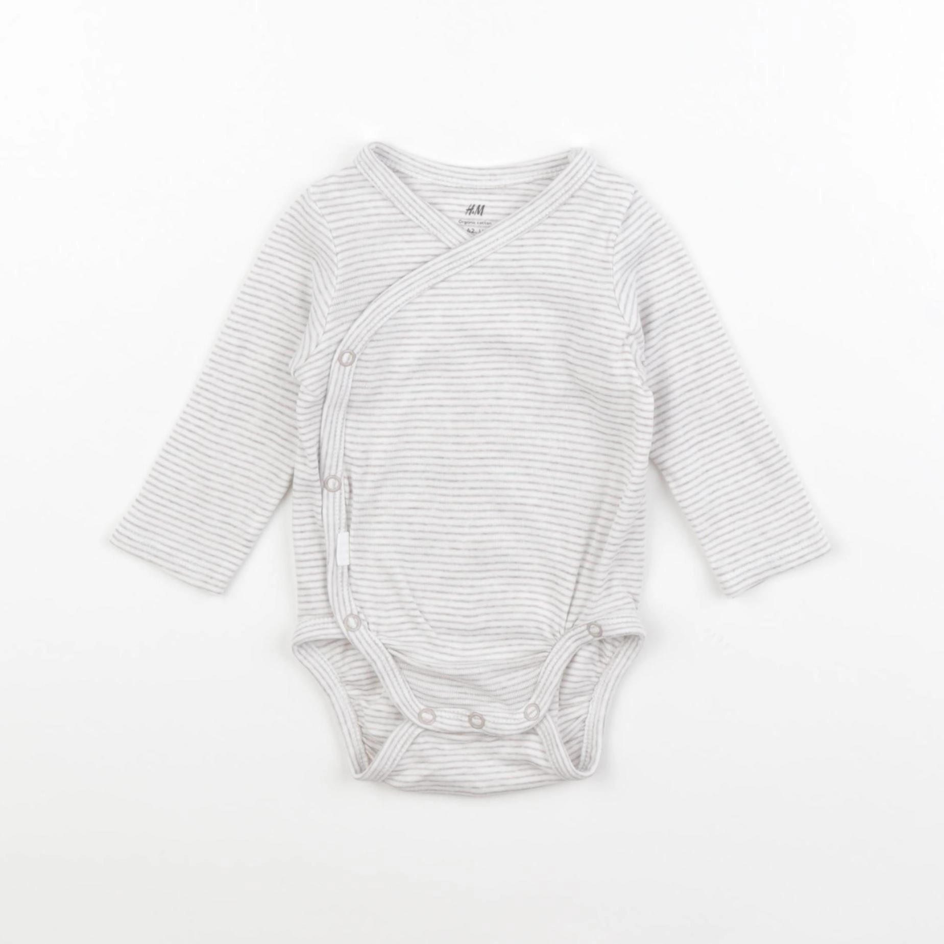 H&M - body beige - 2/4 mois