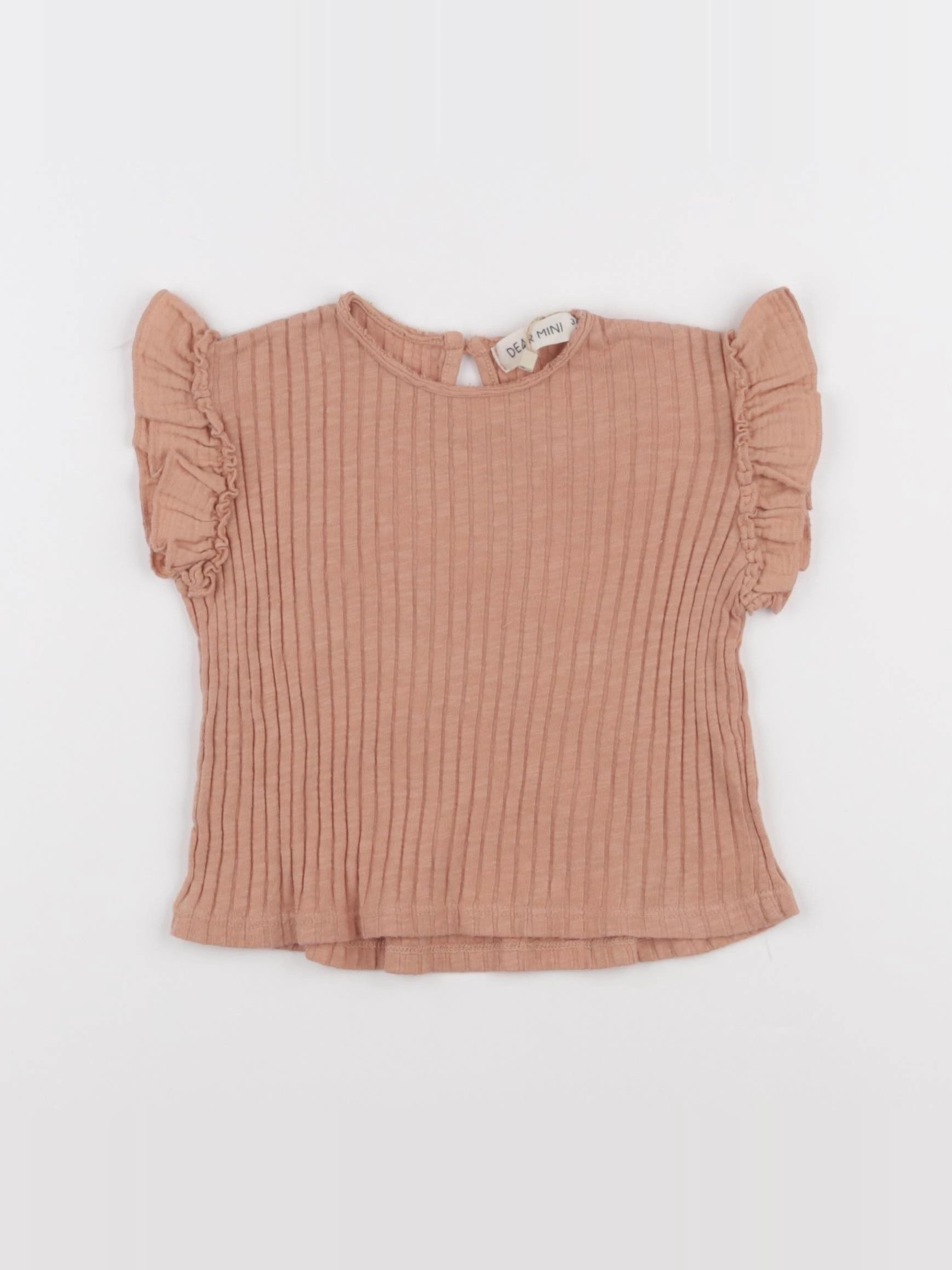 Dear Mini - tee-shirt orange - 3/6 mois