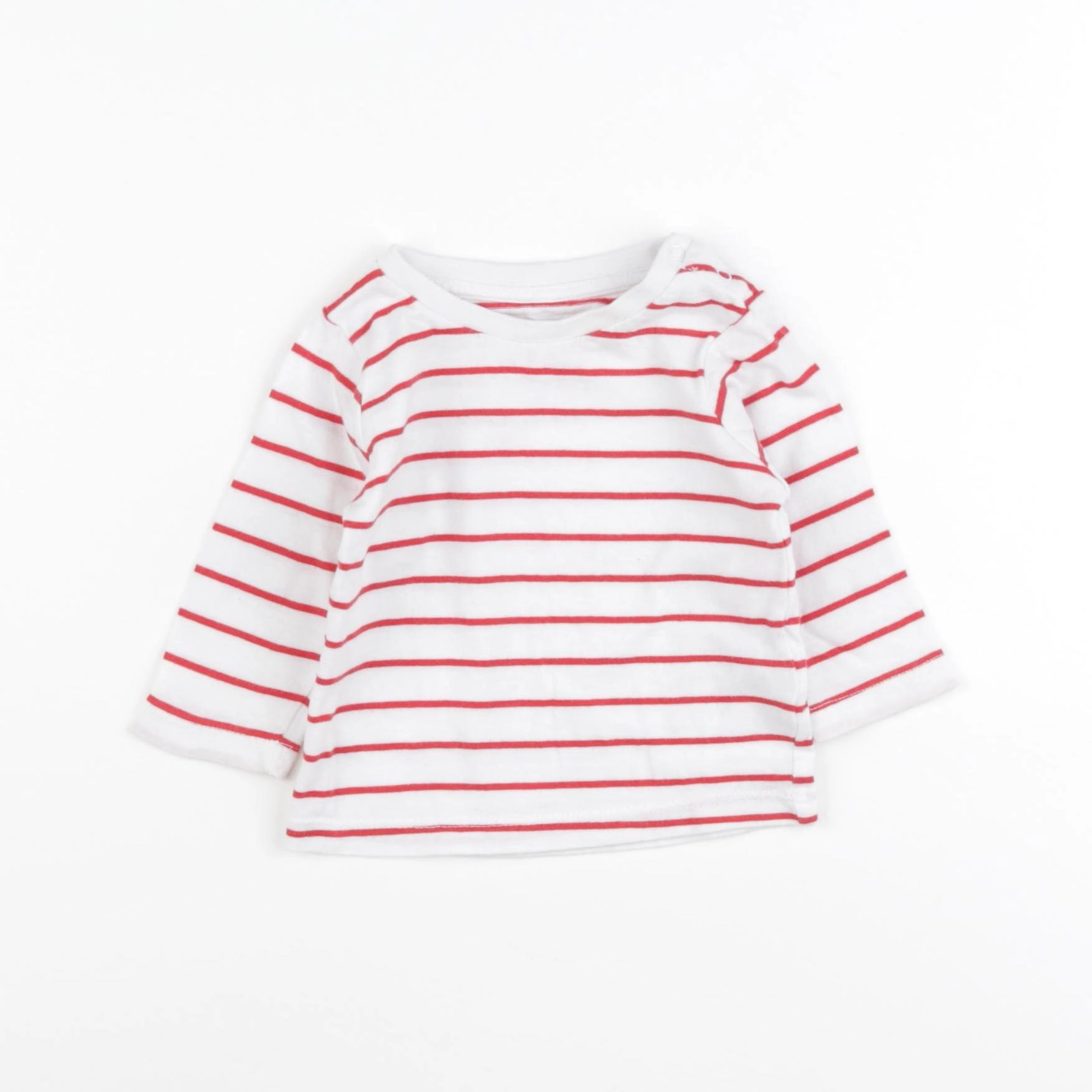Vertbaudet - tee-shirt blanc - 3 mois