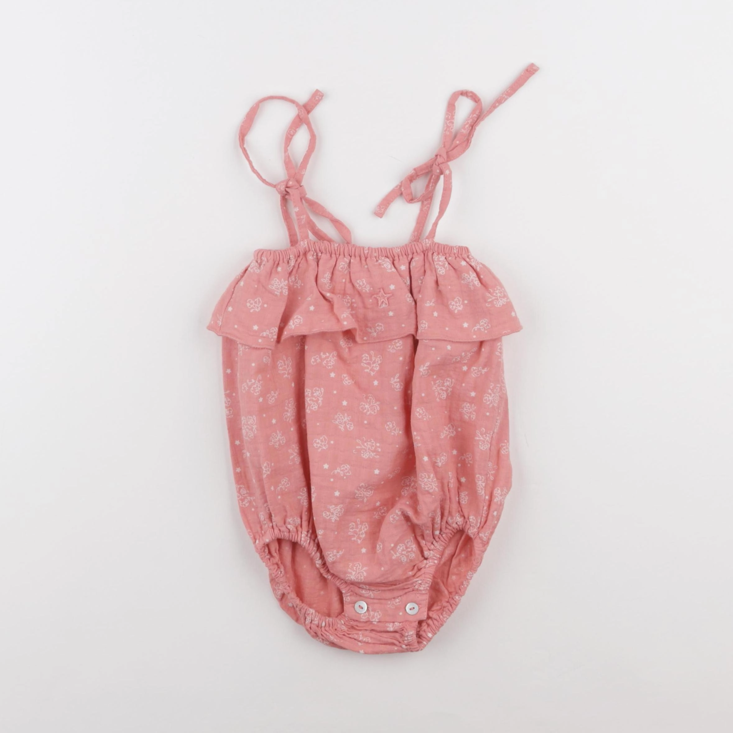 Tocoto vintage - combinaison rose - 12 mois