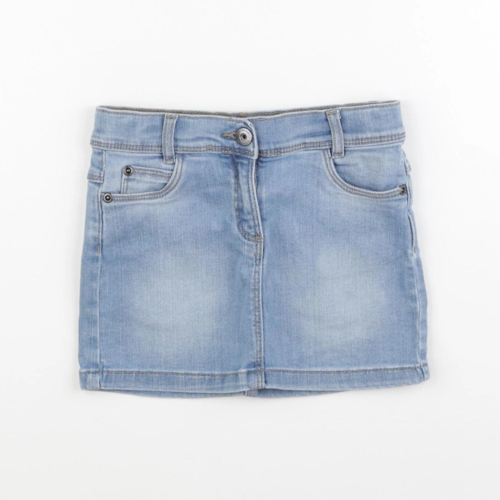 Vertbaudet - jupe bleu - 4 ans