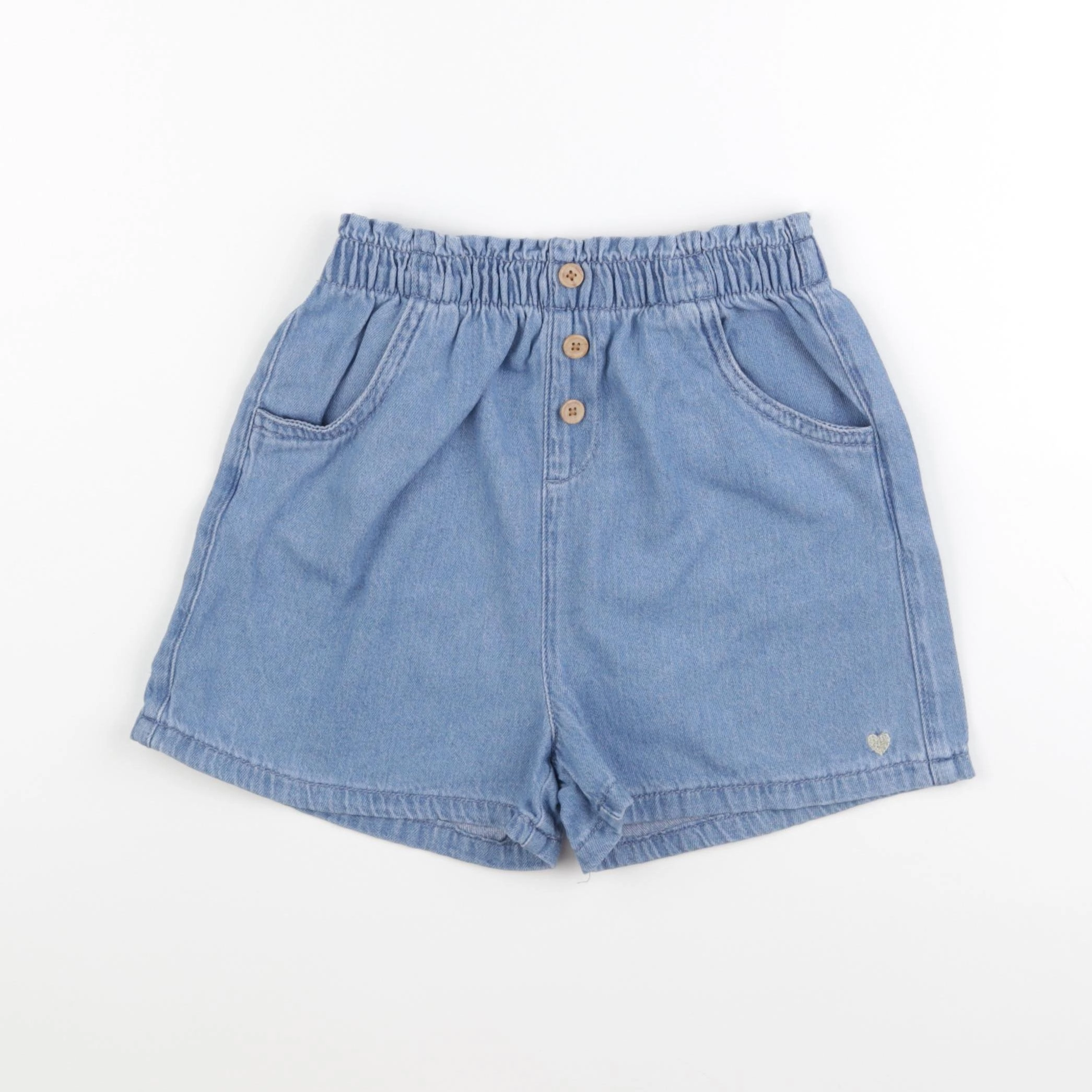 Vertbaudet - short bleu - 9 ans