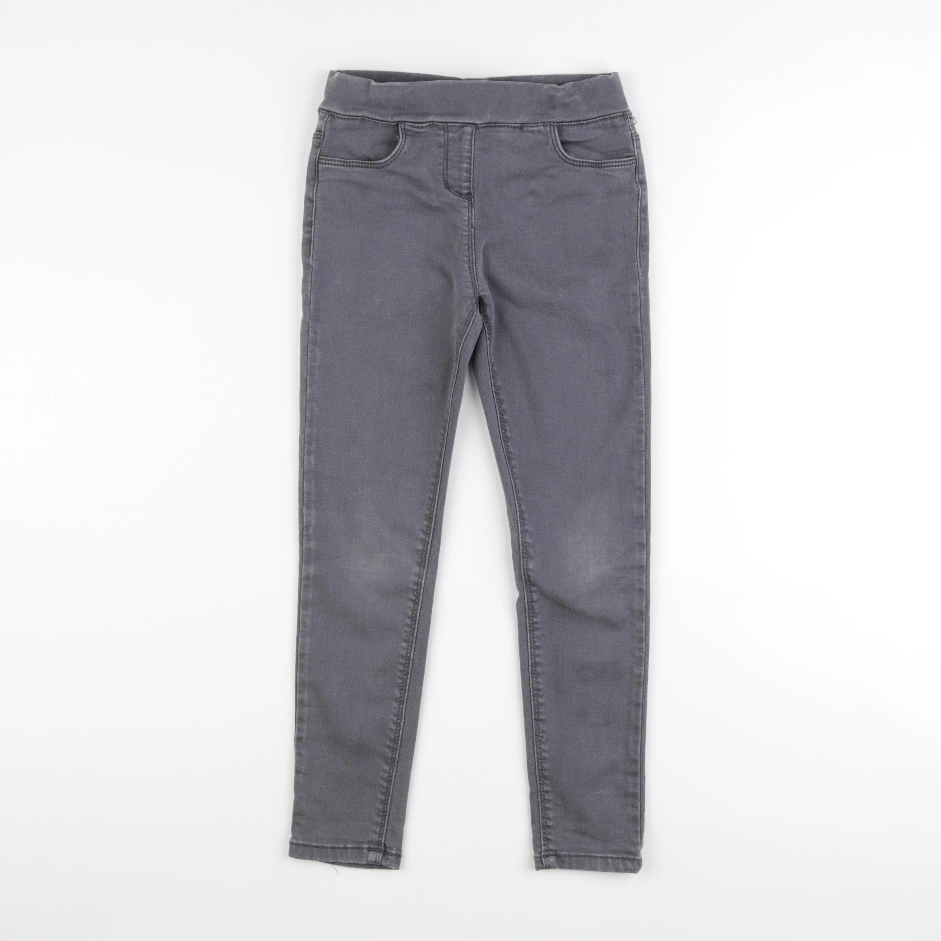 Vertbaudet - jegging gris - 9 ans