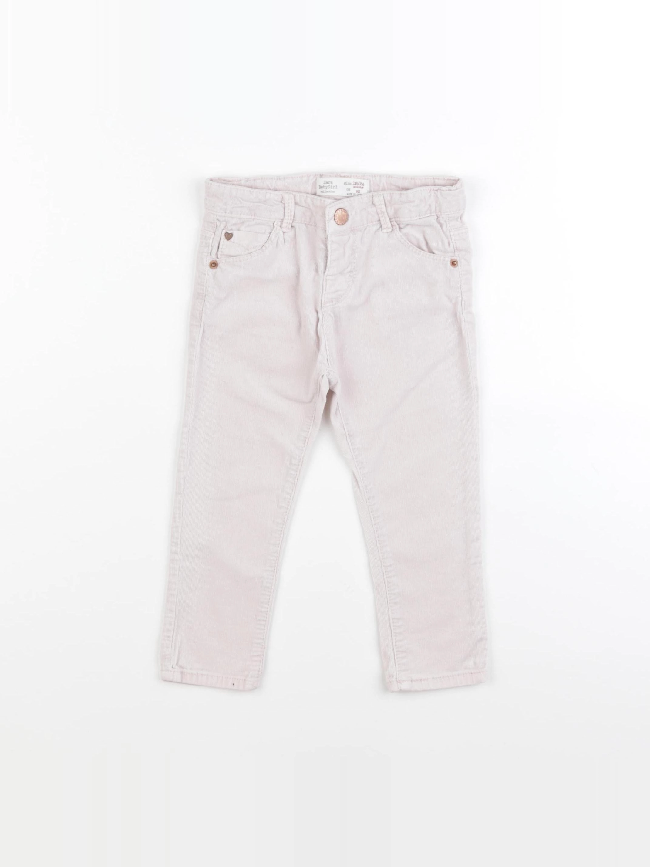 Zara - pantalon rose - 18/24 mois