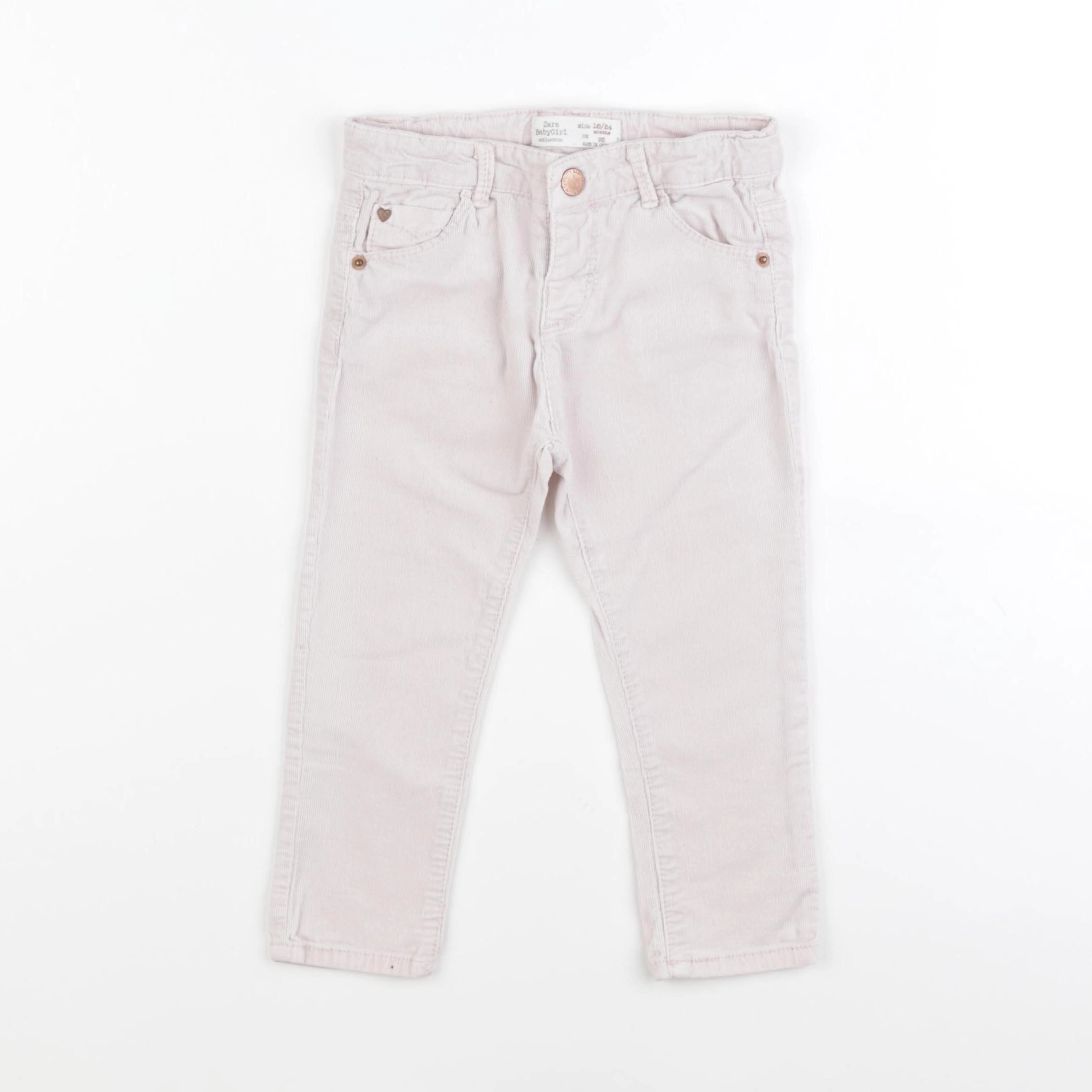 Zara - pantalon rose - 18/24 mois