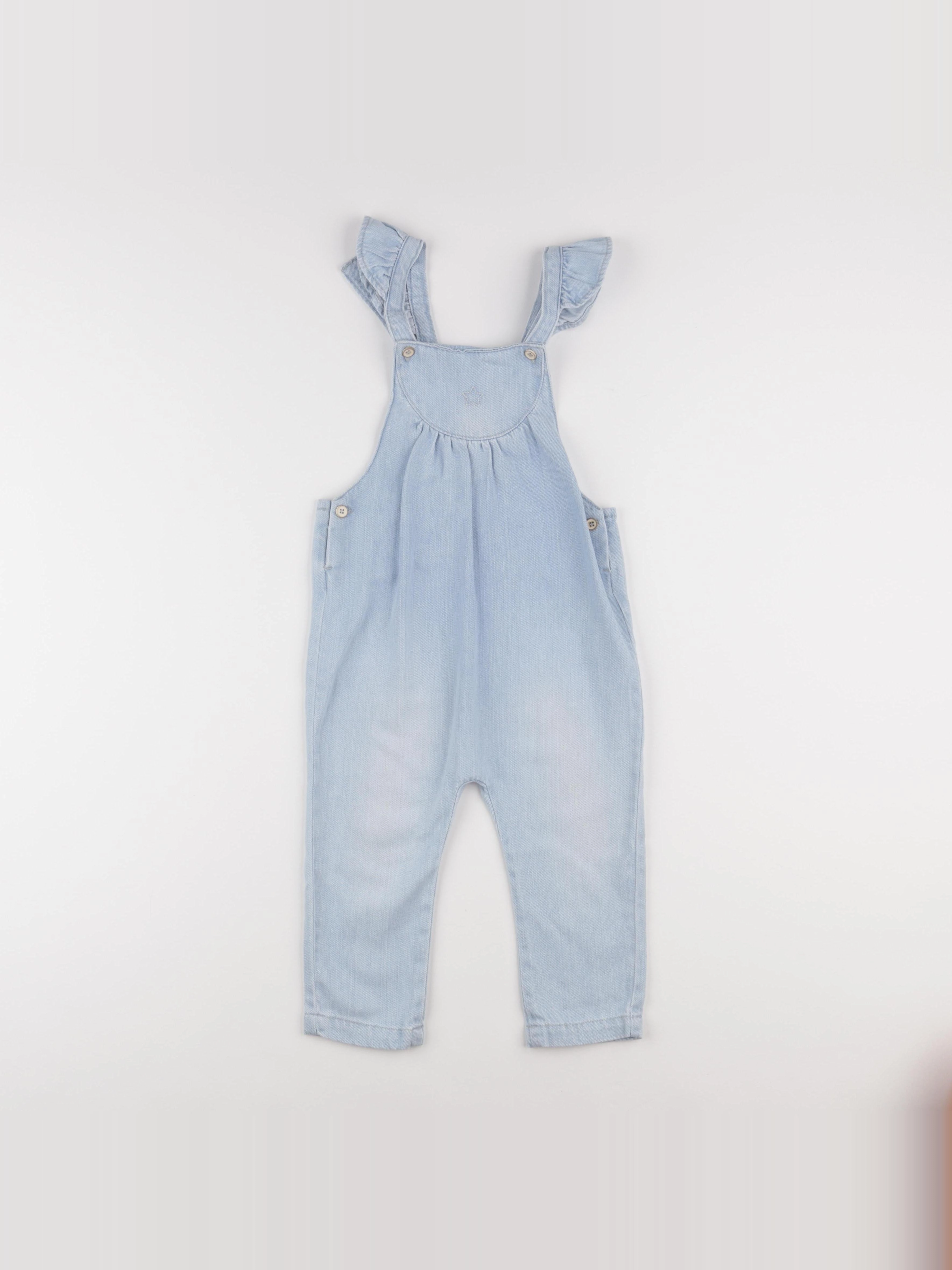 Tocoto vintage - salopette bleu - 3 ans
