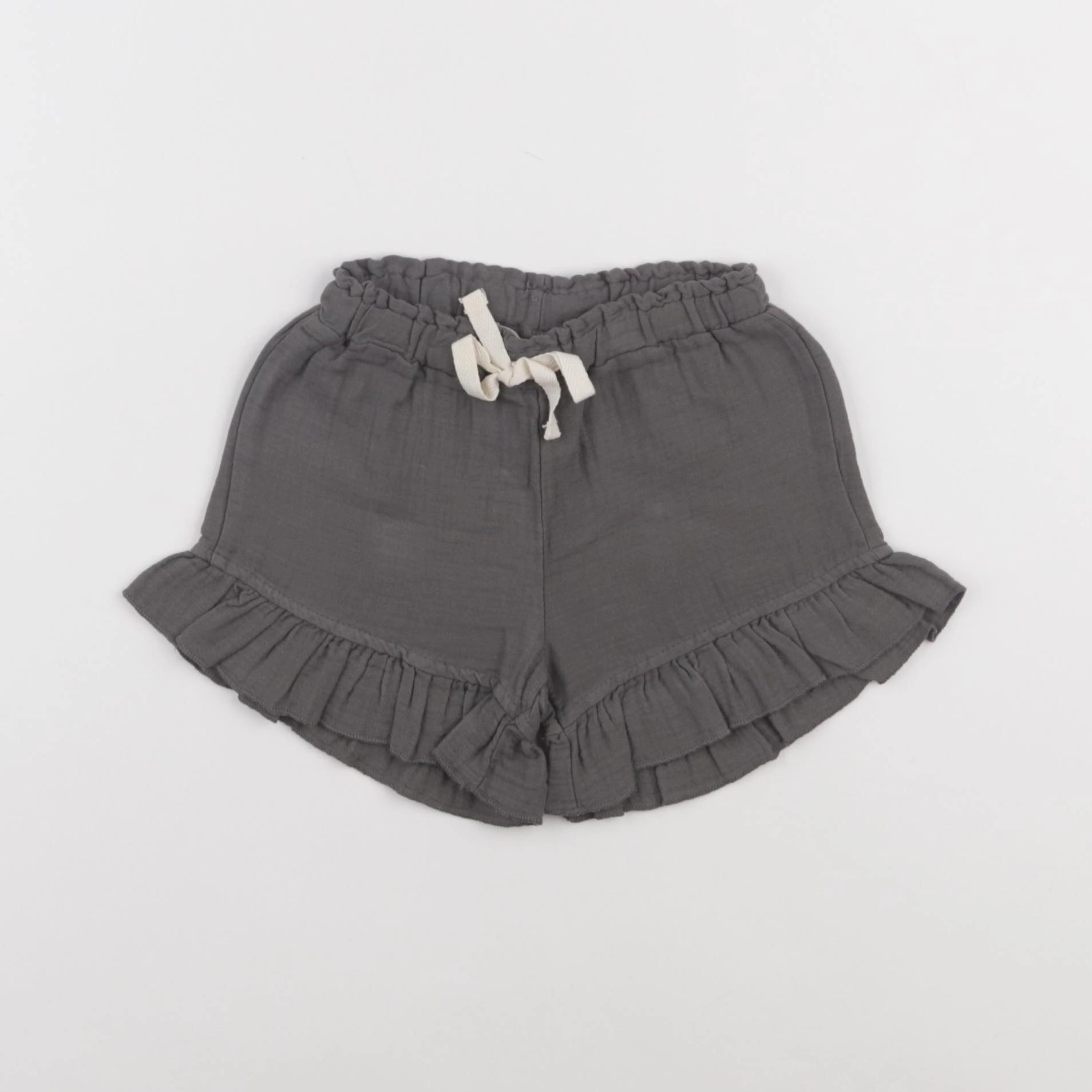 Dear Mini - short gris - 12/18 mois