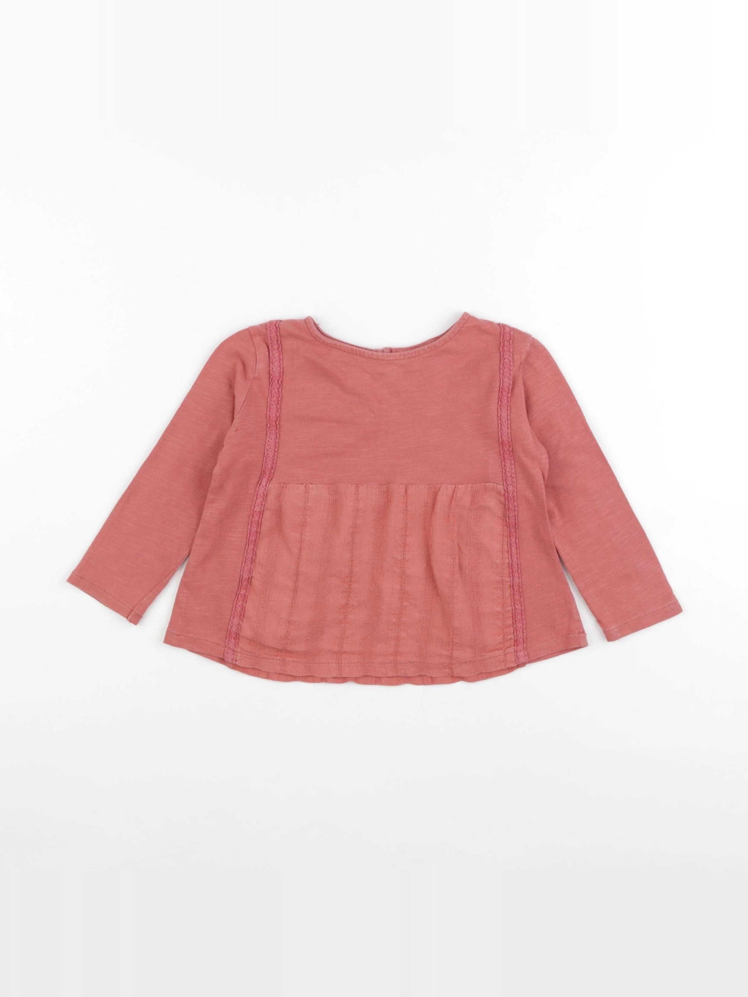 Zara - tee-shirt rose - 2/3 ans