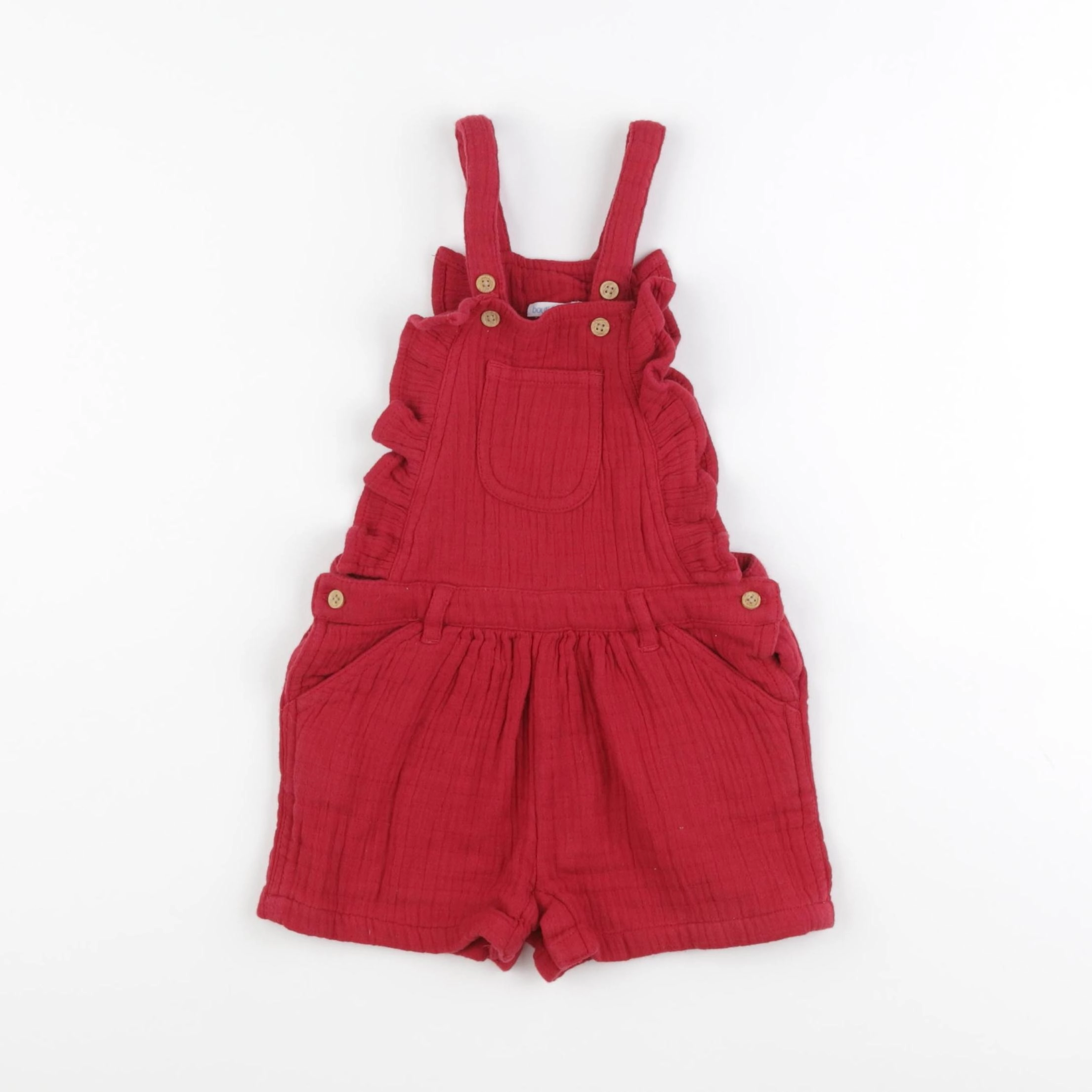 Boutchou - salopette rouge - 18 mois
