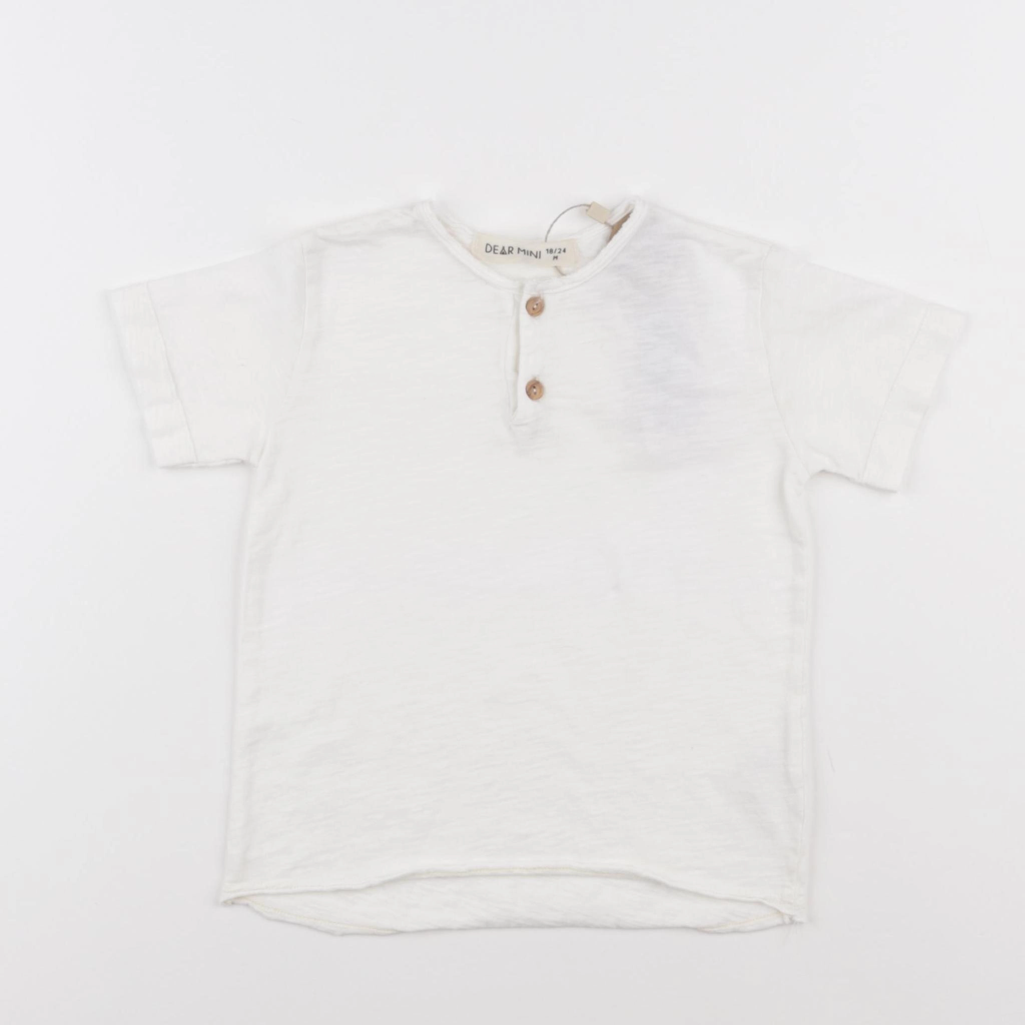 Dear Mini - tee-shirt blanc - 18/24 mois