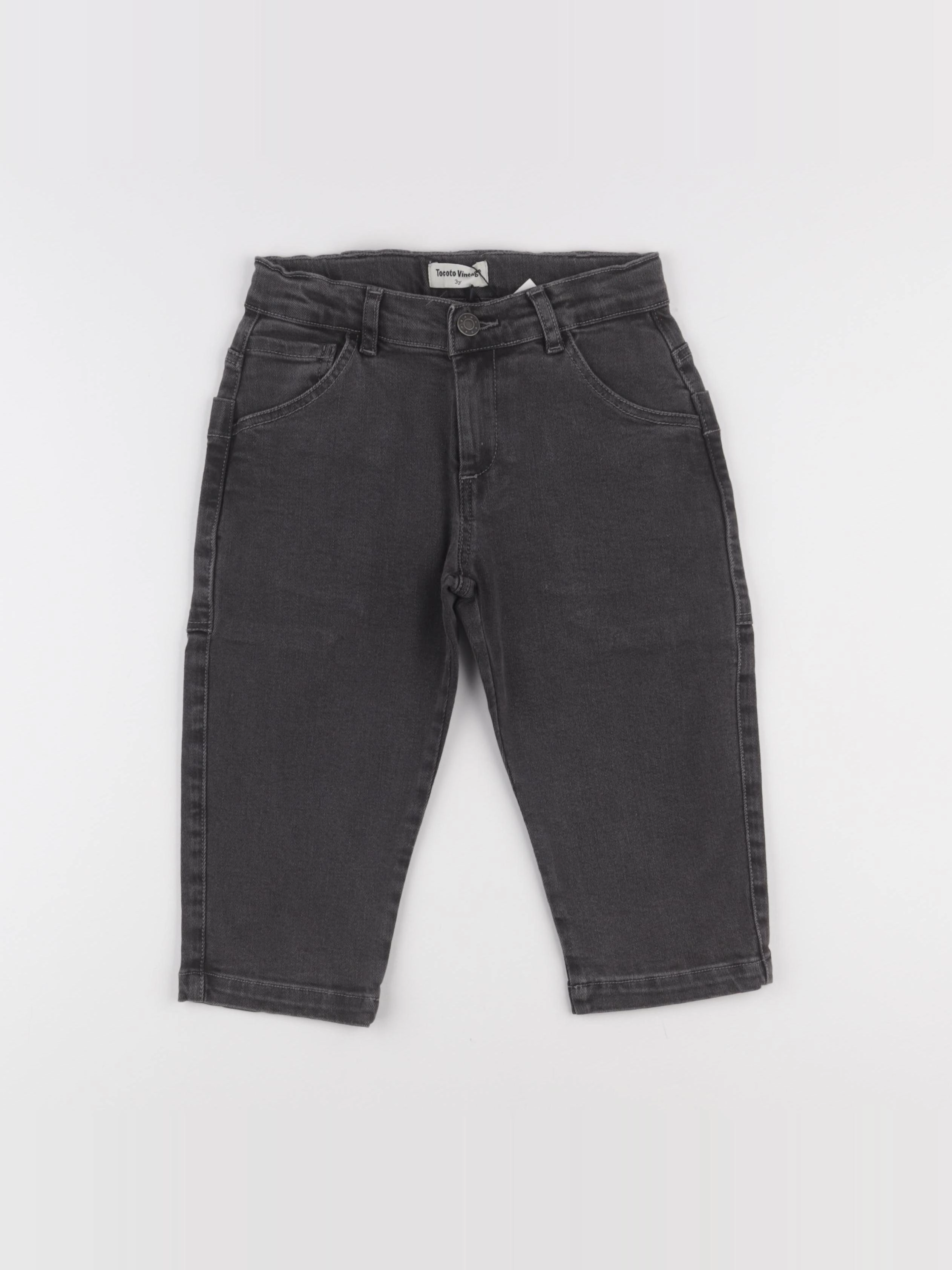 Tocoto vintage - jean gris - 3 ans