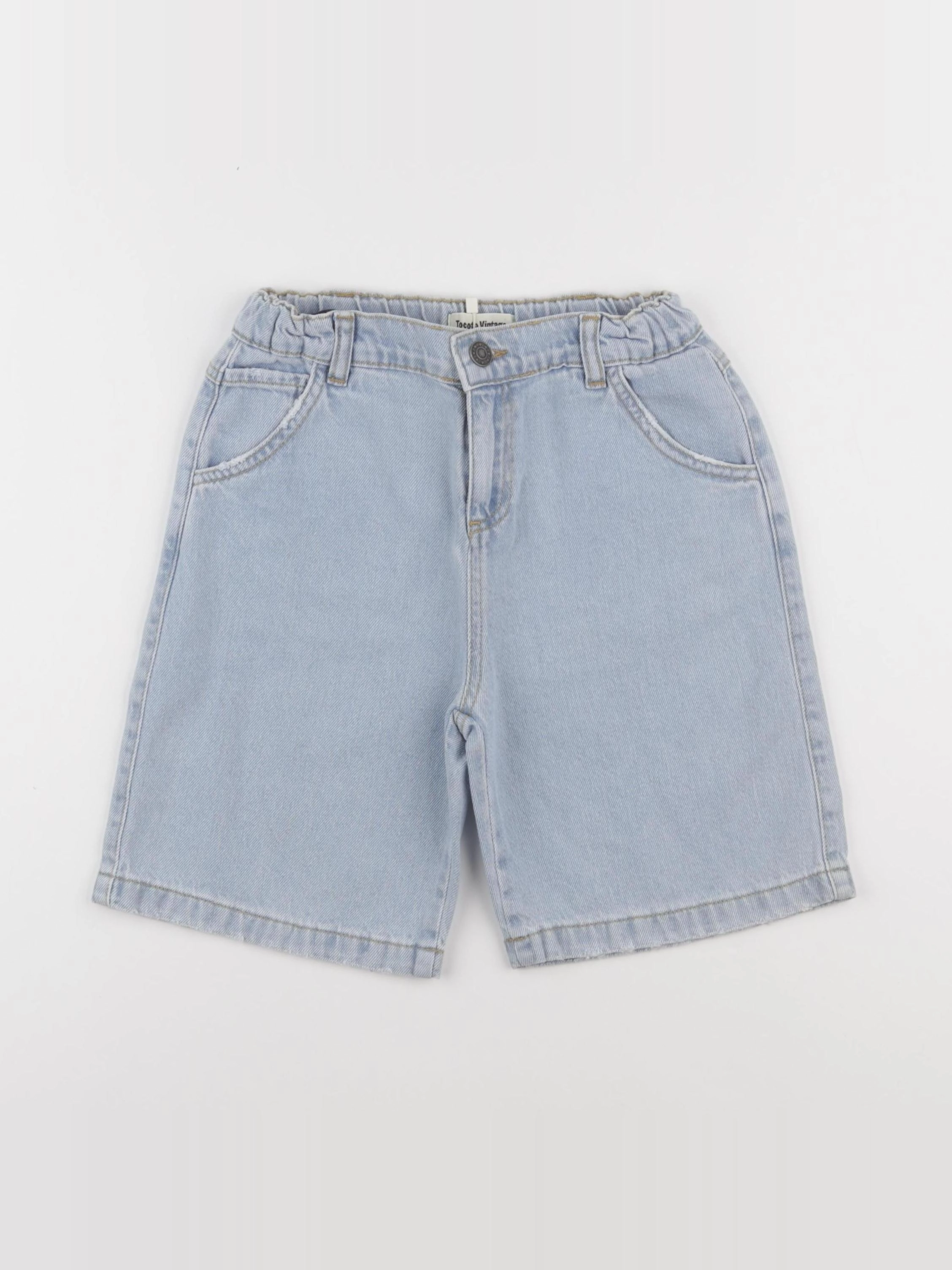 Tocoto vintage - short bleu - 8 ans