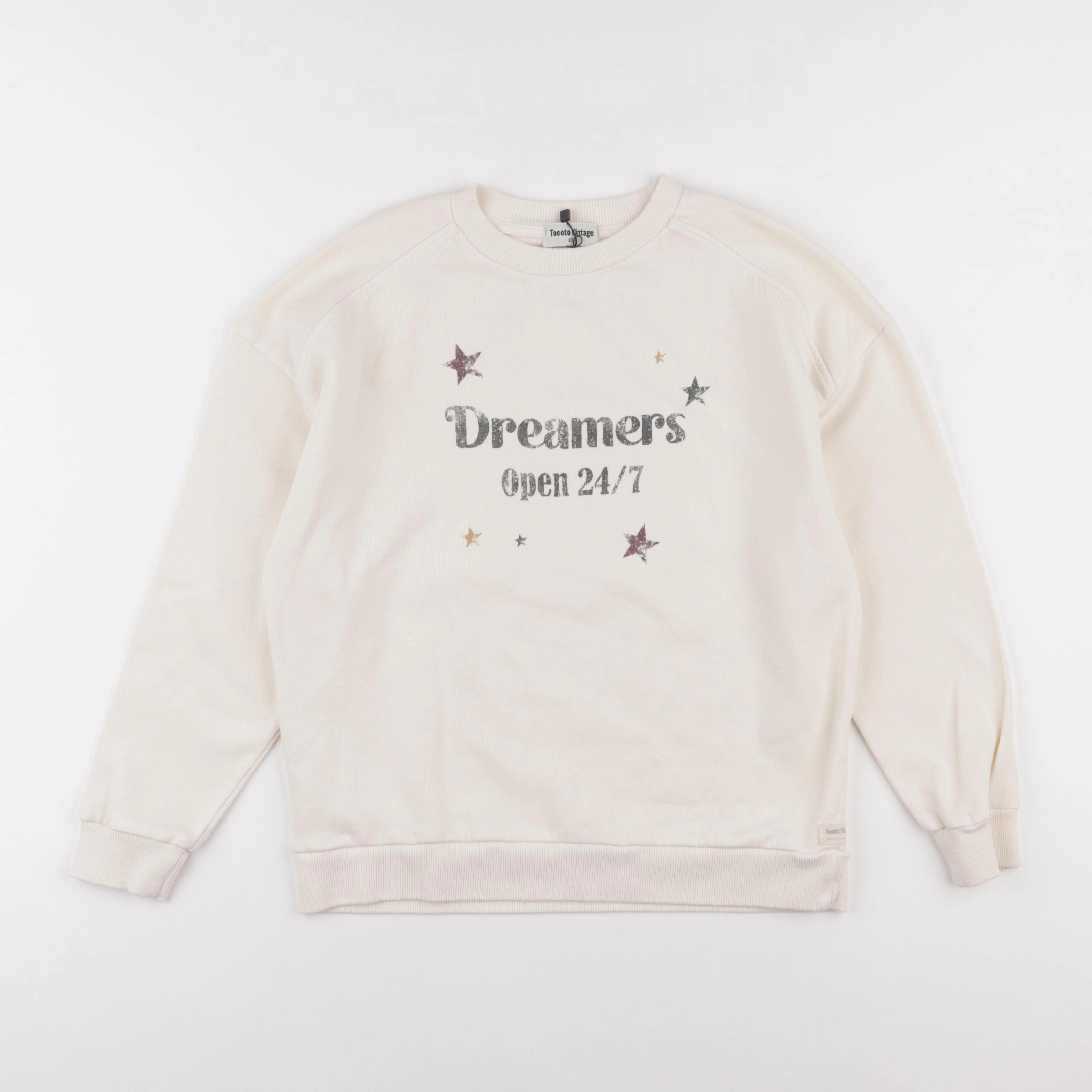 Tocoto vintage - sweat beige - 3 ans