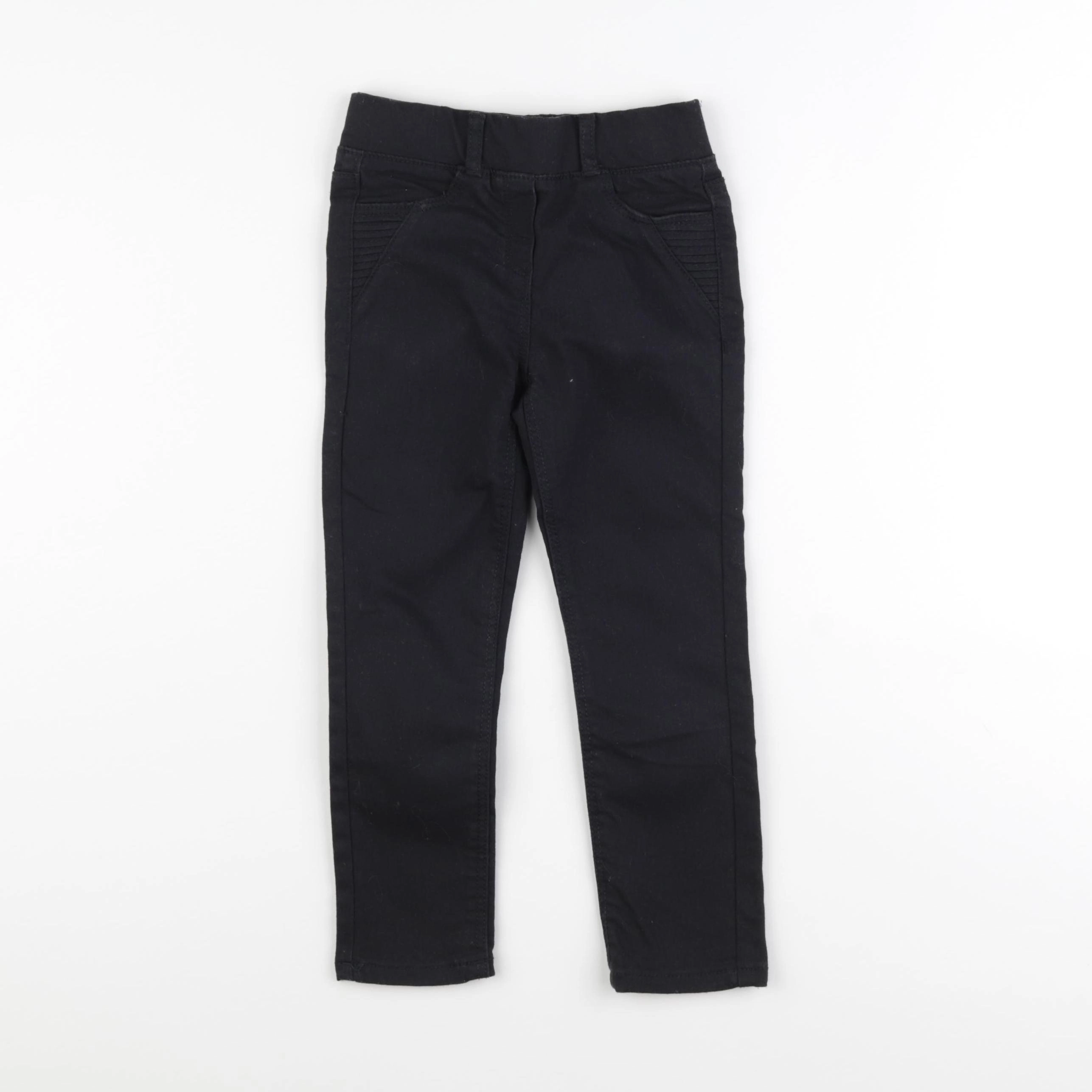 Vertbaudet - jegging noir - 4 ans