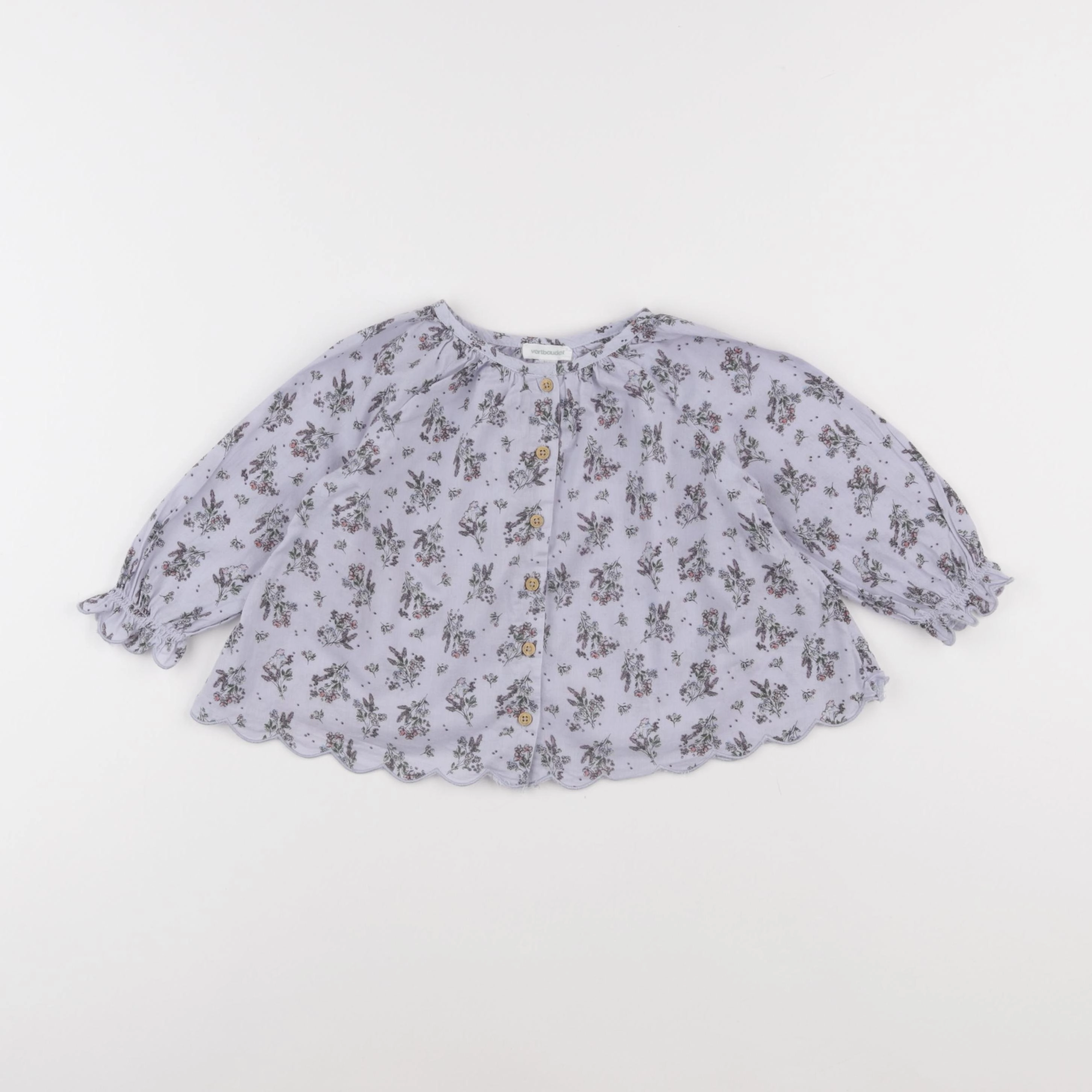 Vertbaudet - blouse violet - 18 mois
