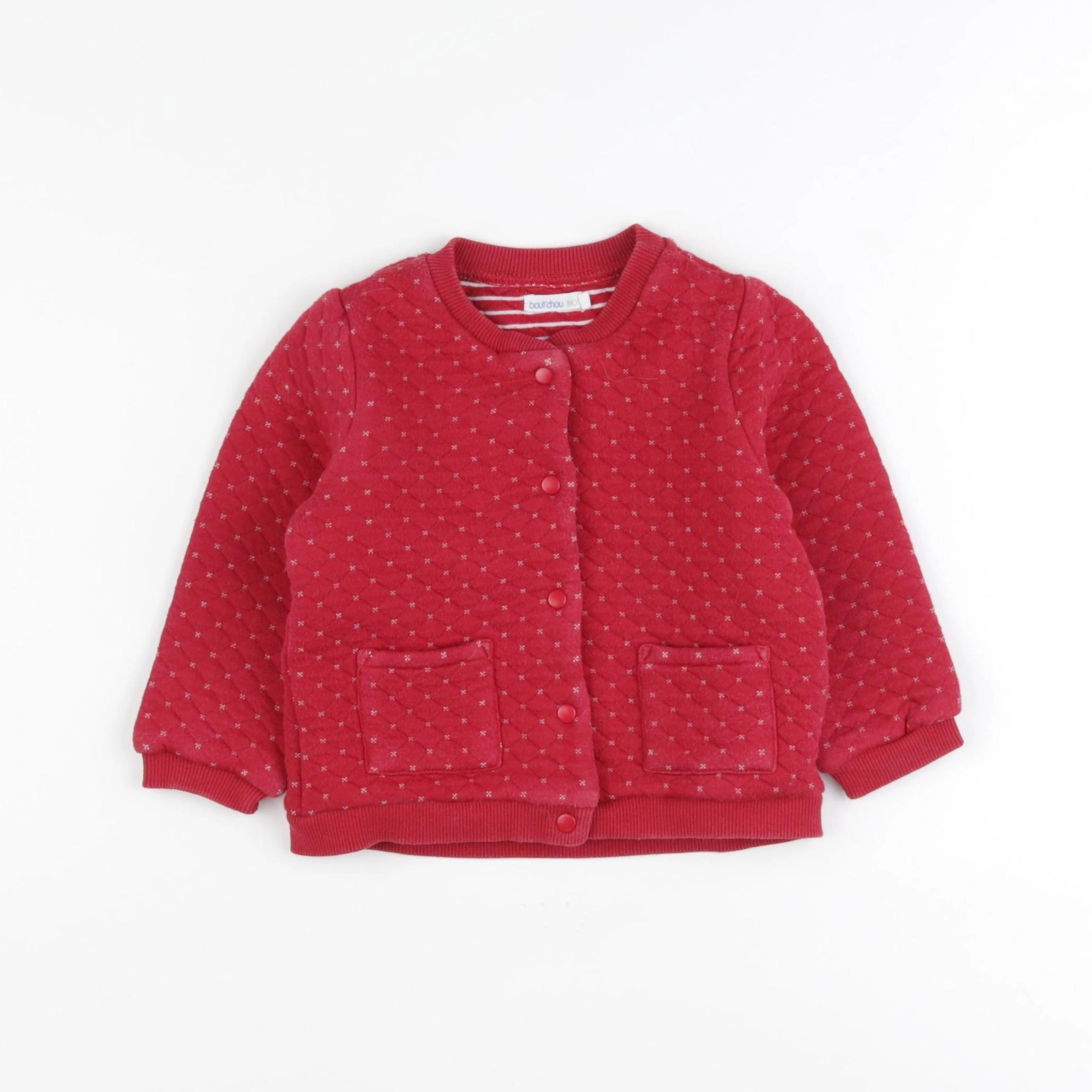 Boutchou - sweat rouge - 18 mois