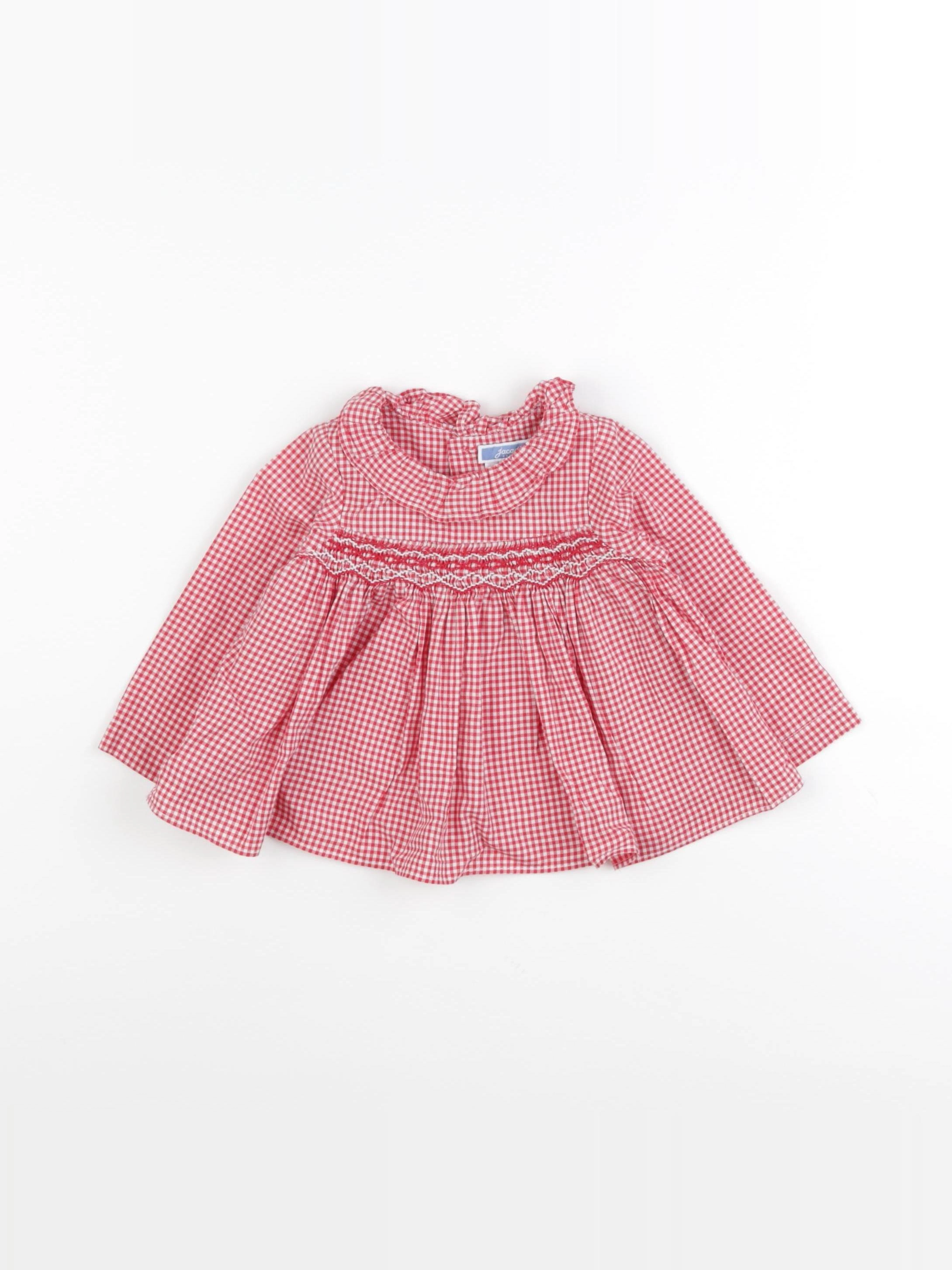 Jacadi - blouse rouge - 18 mois