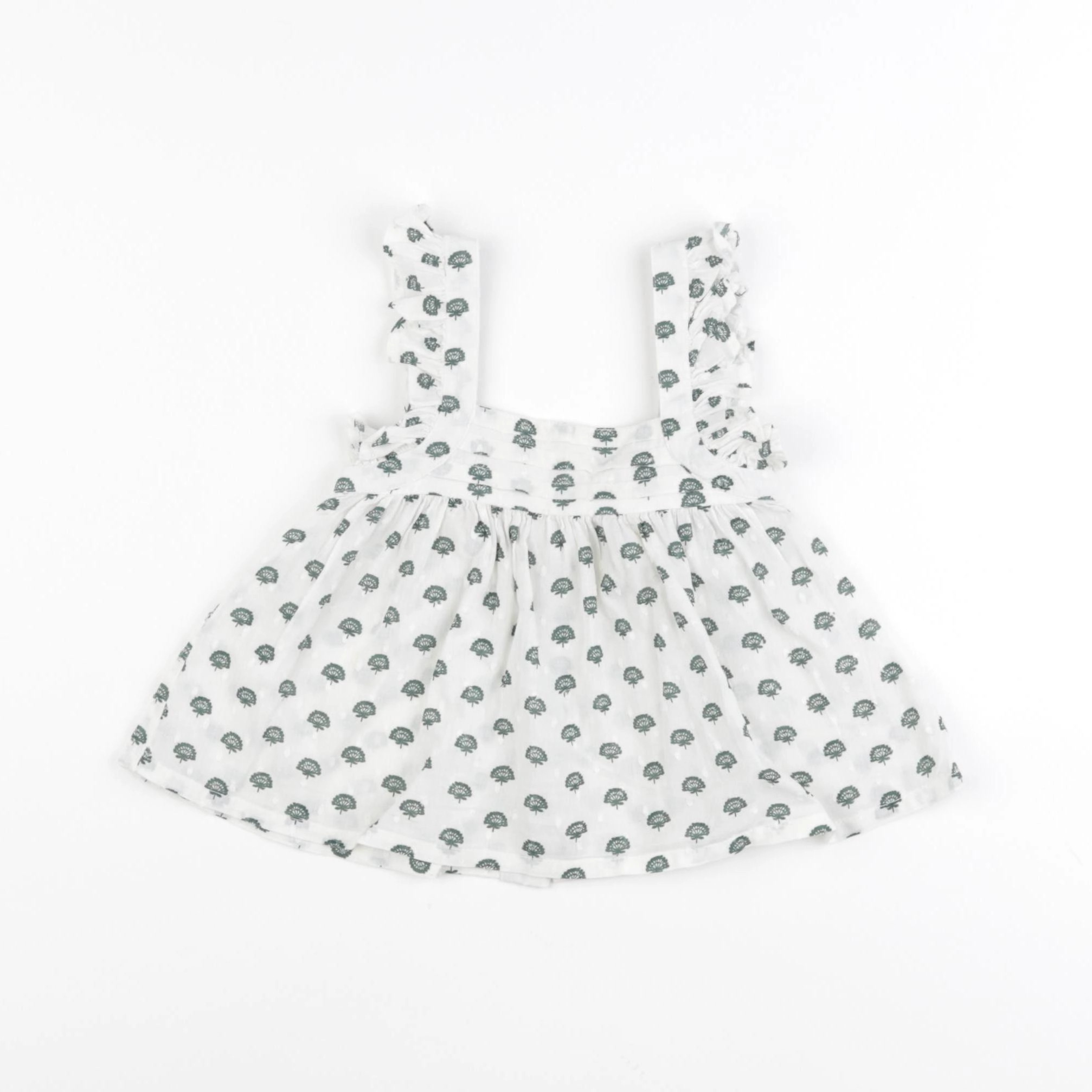 Boutchou - blouse blanc - 6 mois