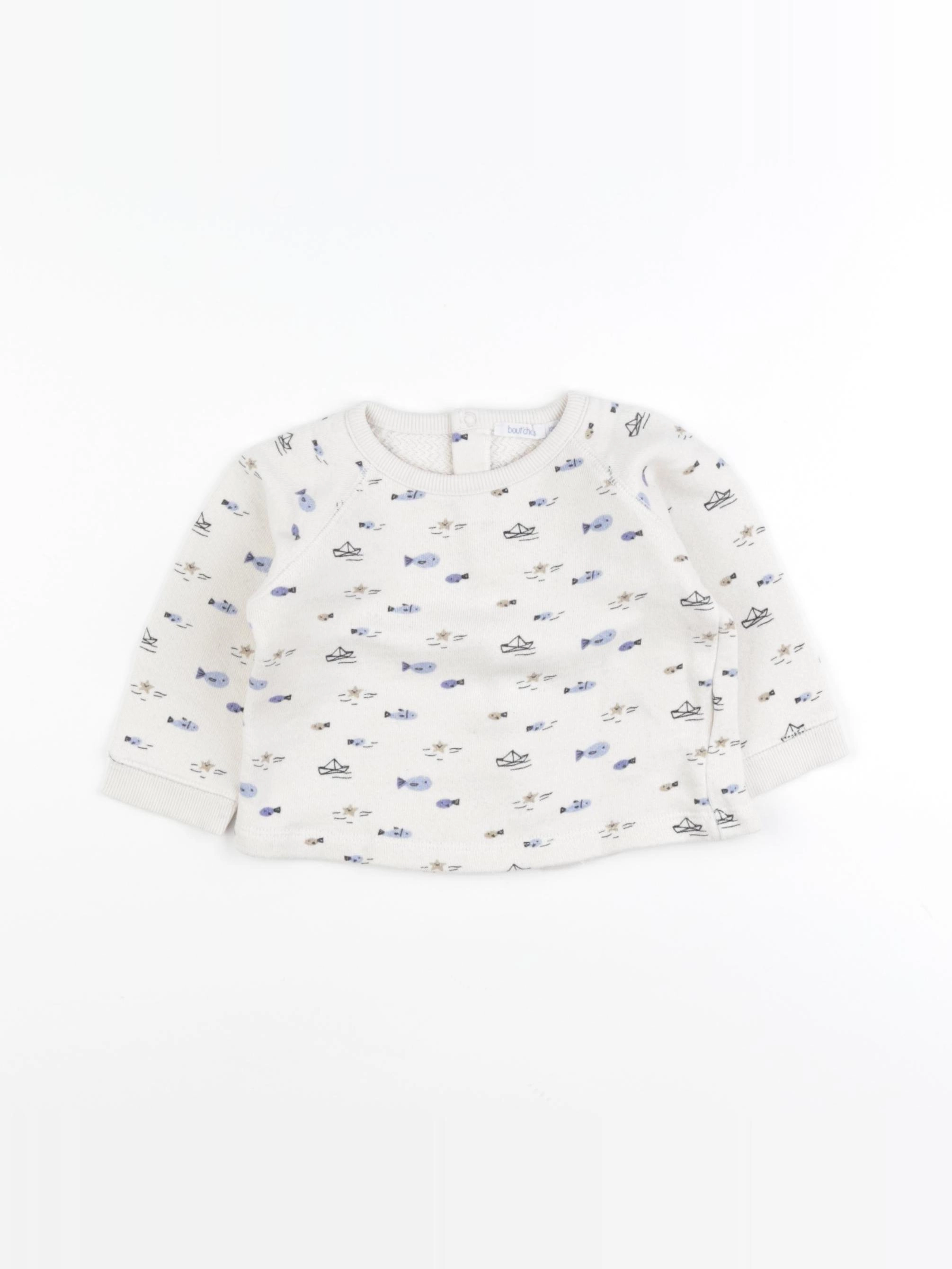Boutchou - sweat beige - 12 mois