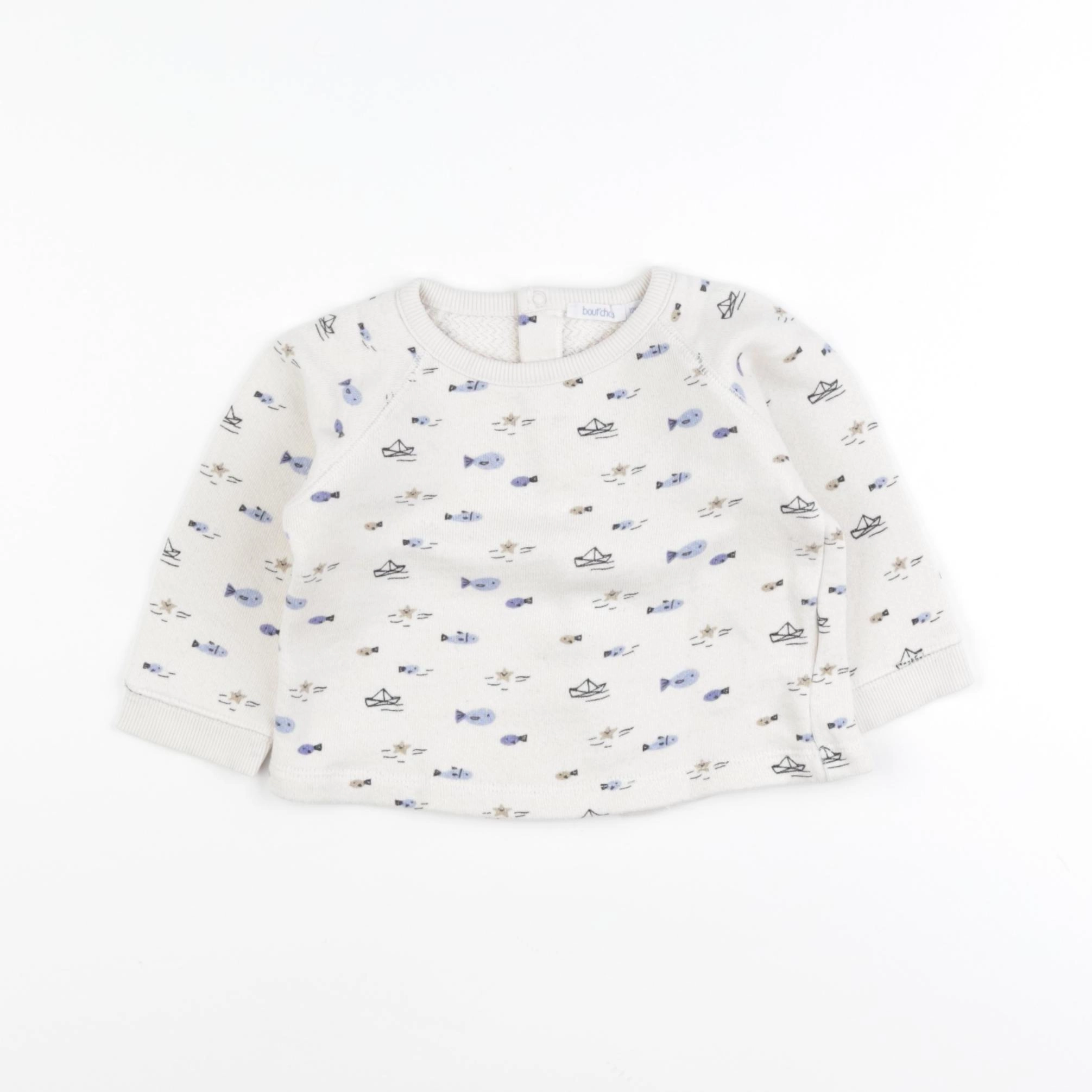 Boutchou - sweat beige - 12 mois