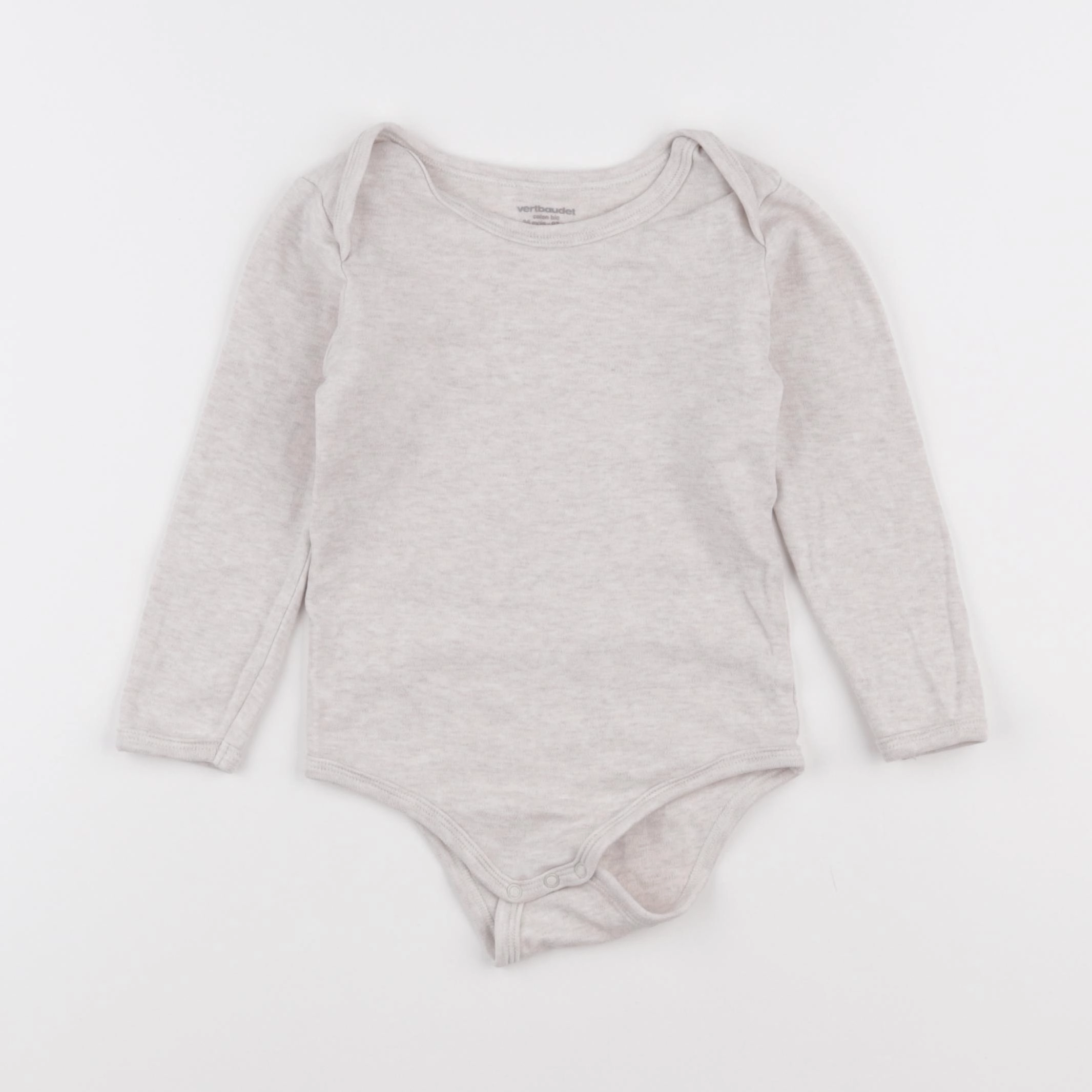 Vertbaudet - body gris - 36 mois