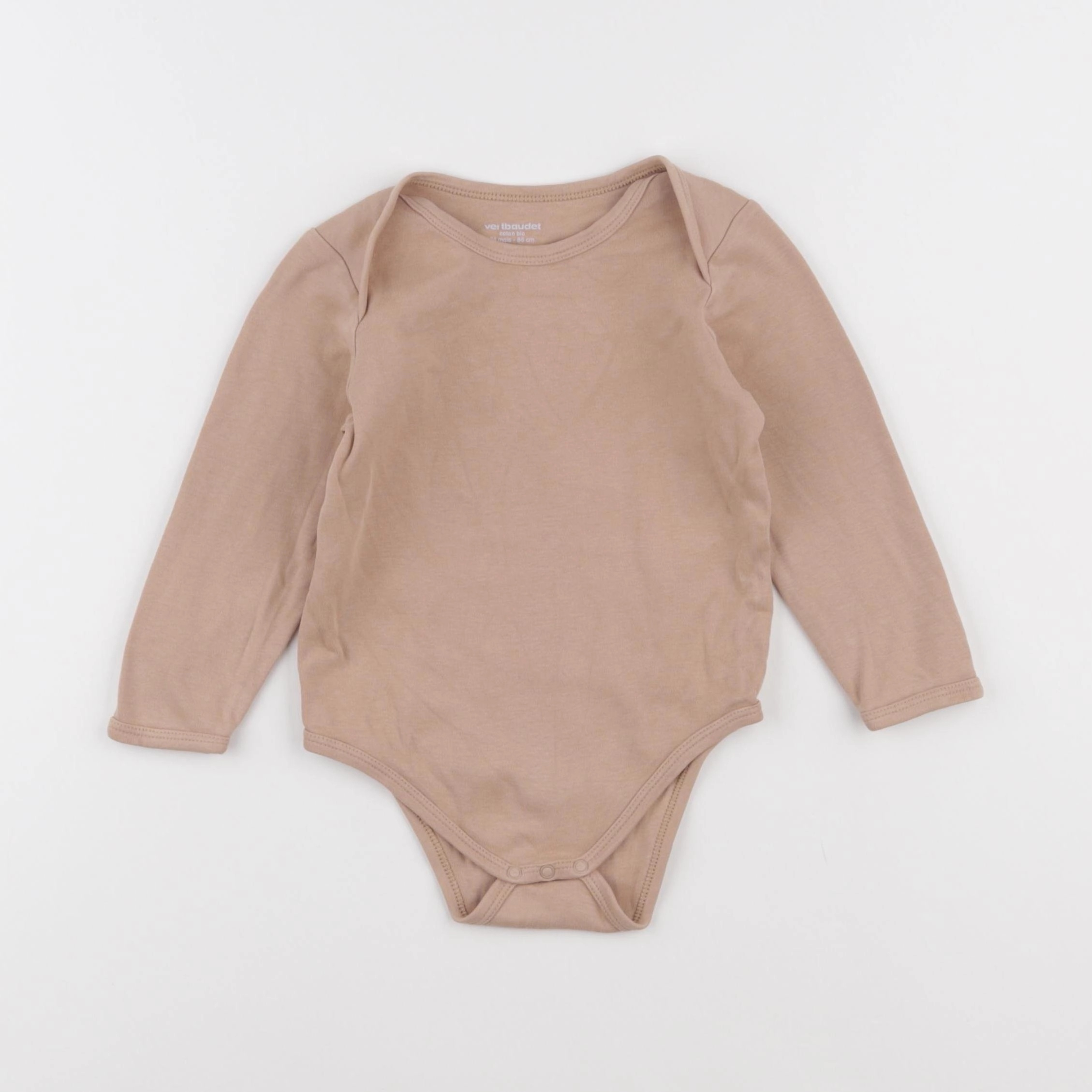 Vertbaudet - body marron - 24 mois