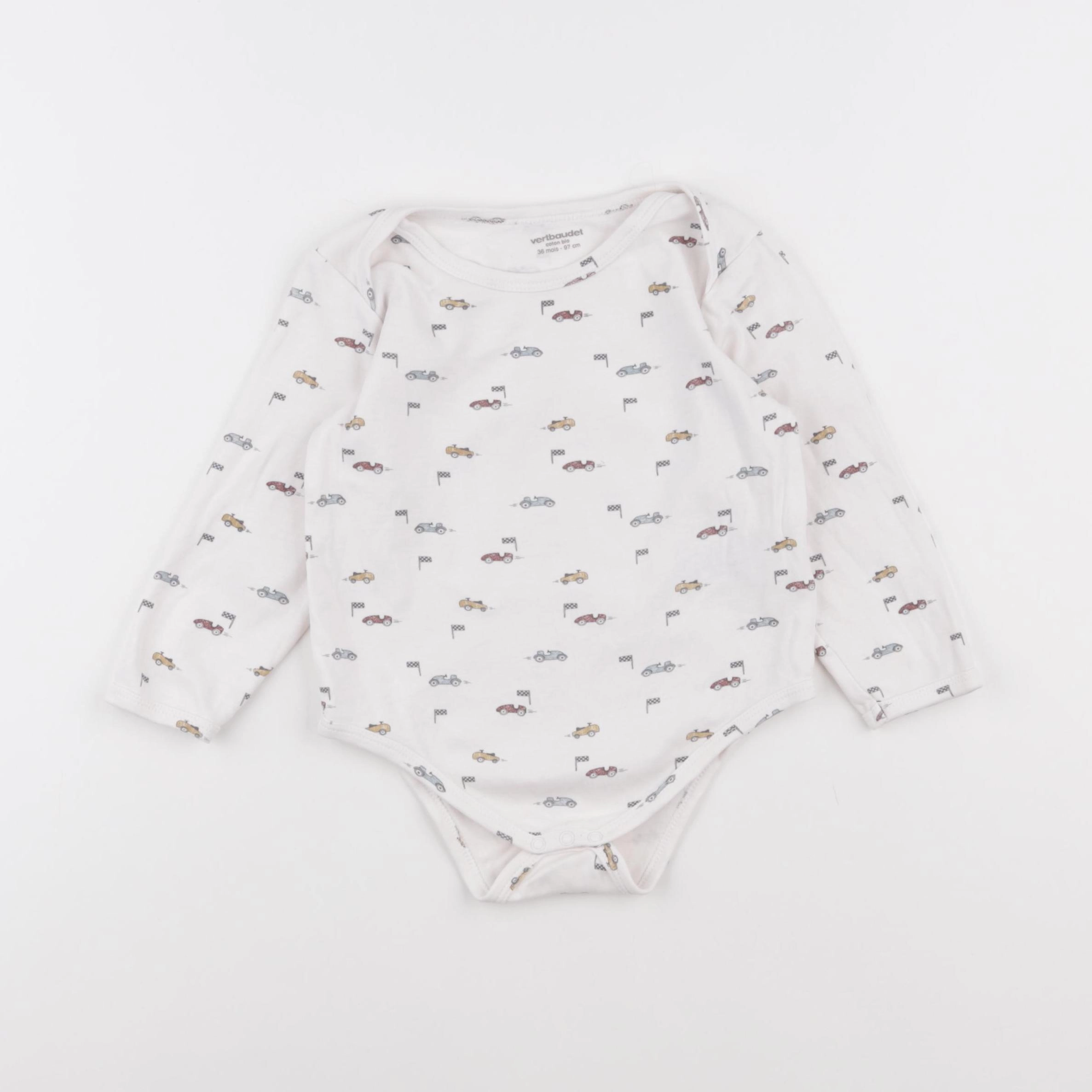 Vertbaudet - body blanc - 36 mois