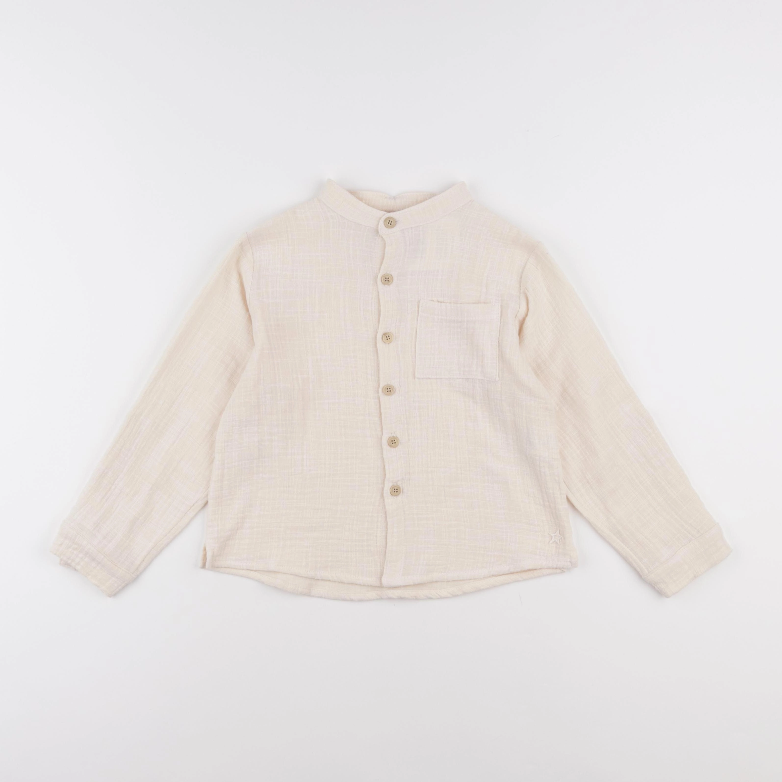 Tocoto vintage - chemise beige - 3 ans