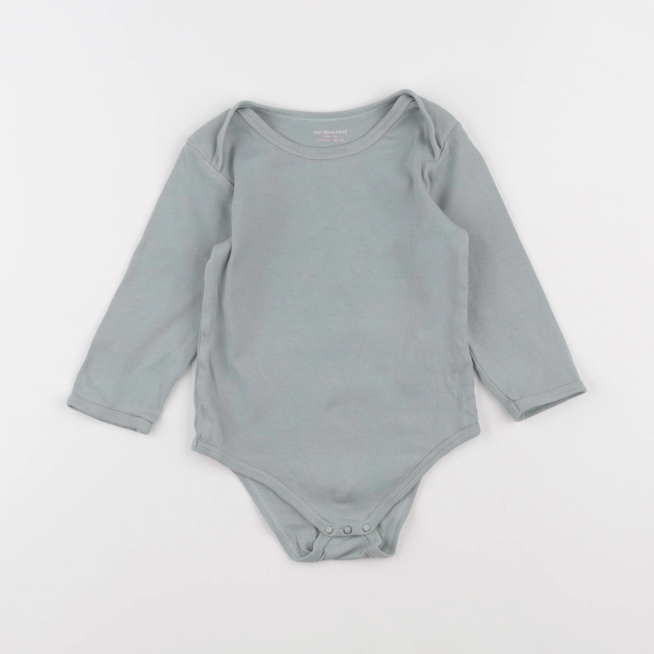 Vertbaudet - body vert - 24 mois