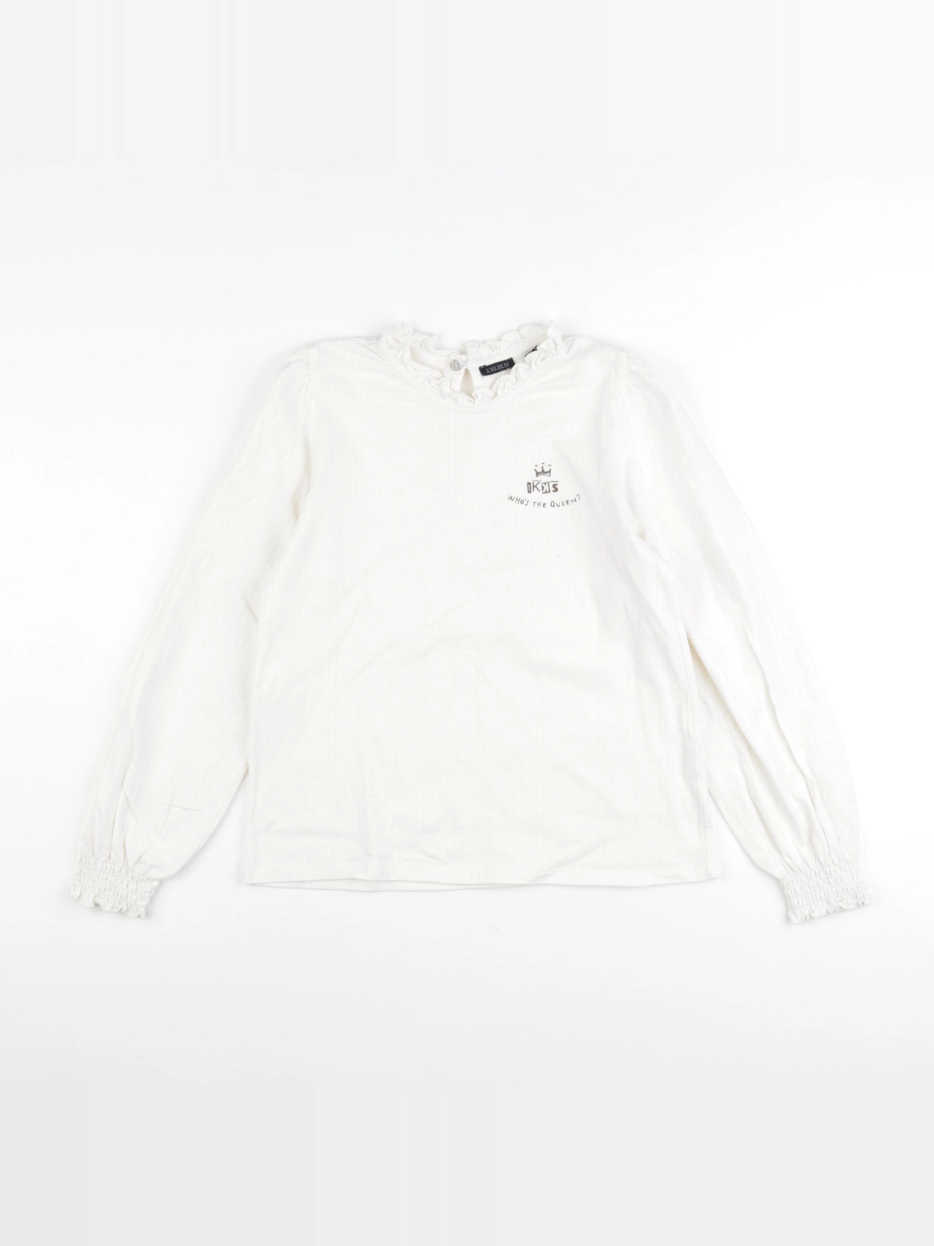 IKKS - tee-shirt beige - 10 ans