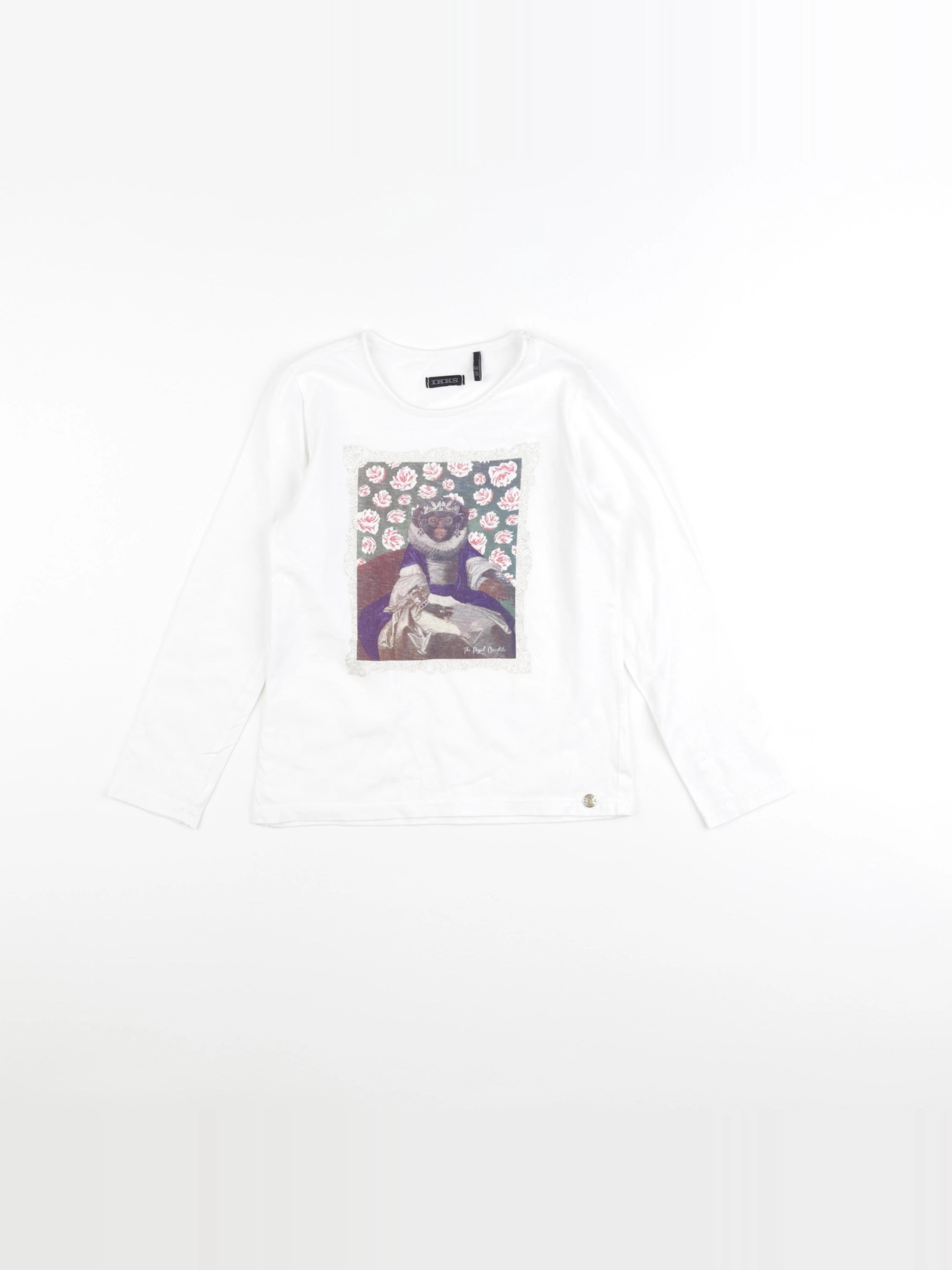 IKKS - tee-shirt blanc - 6 ans