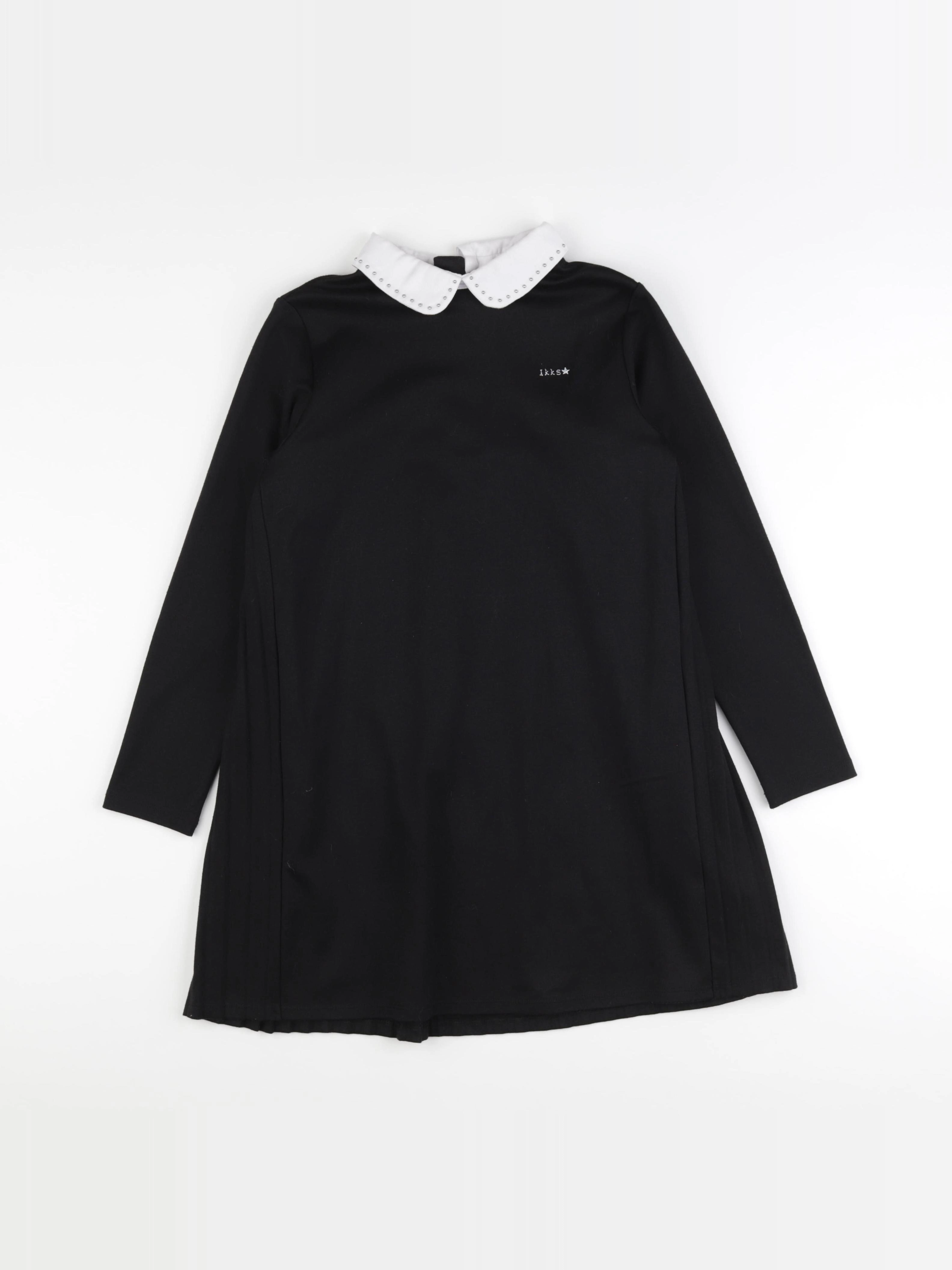 IKKS - robe noir - 10 ans