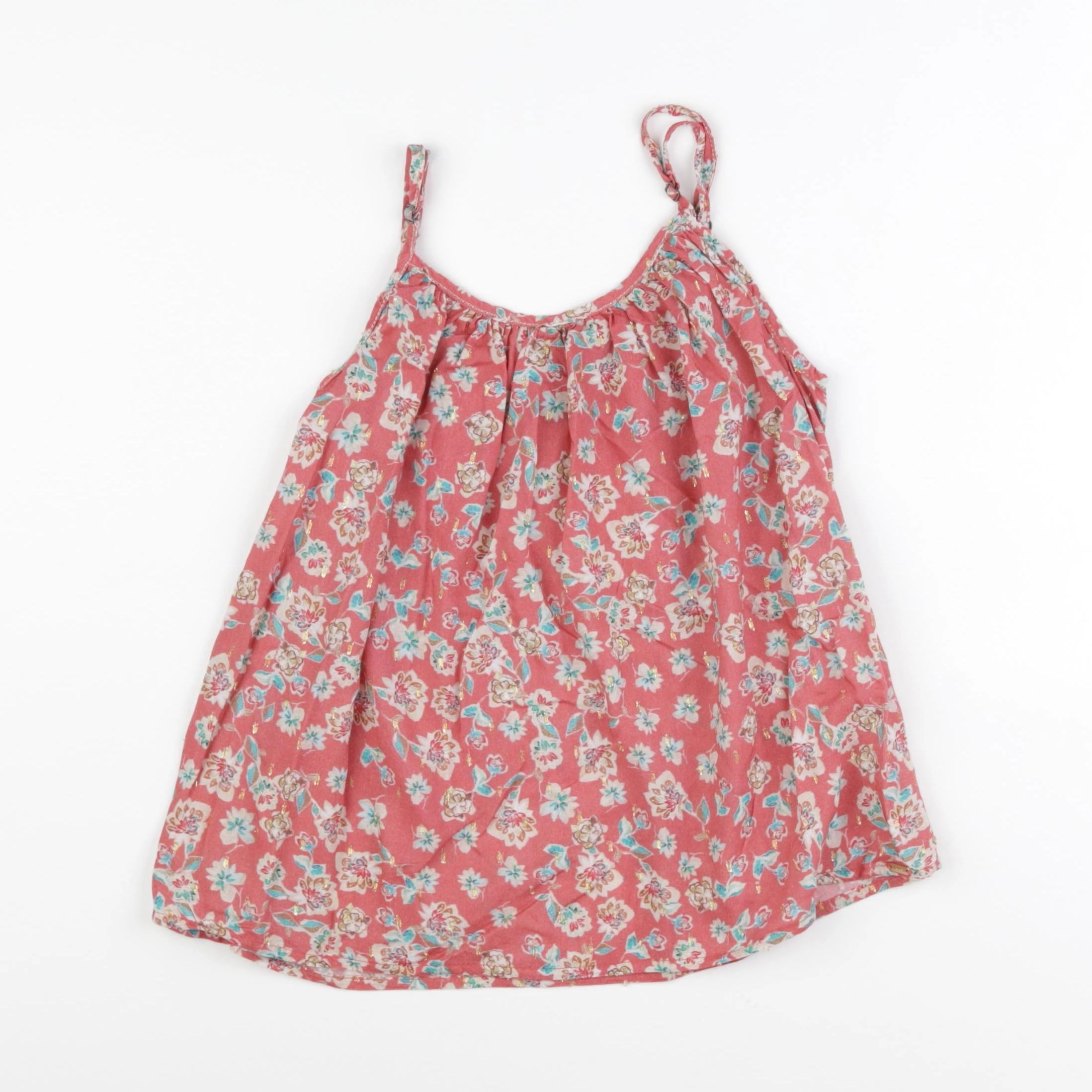 IKKS - blouse rouge - 10 ans