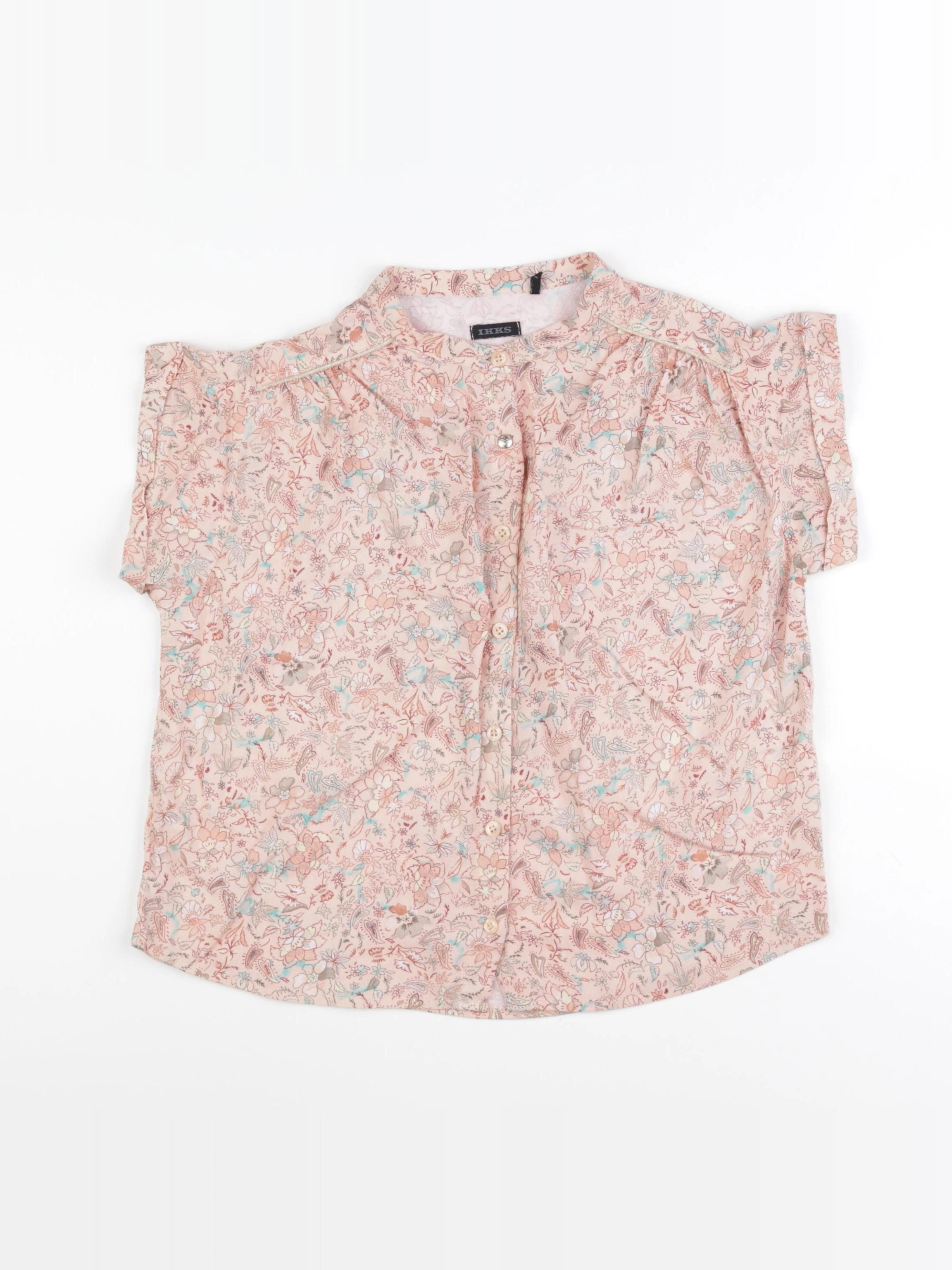 IKKS - blouse rouge - 10 ans