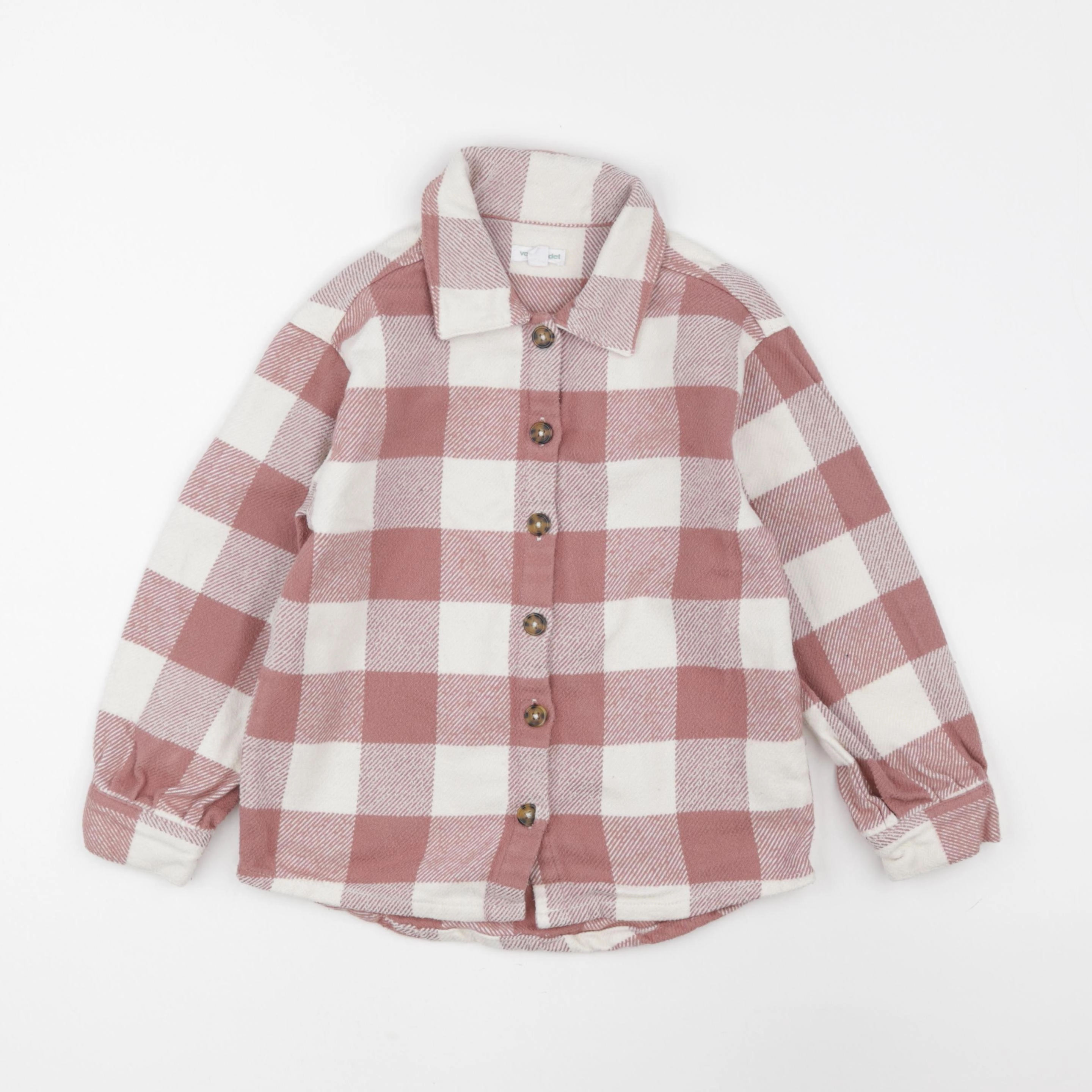 Vertbaudet - chemise rose - 8 ans