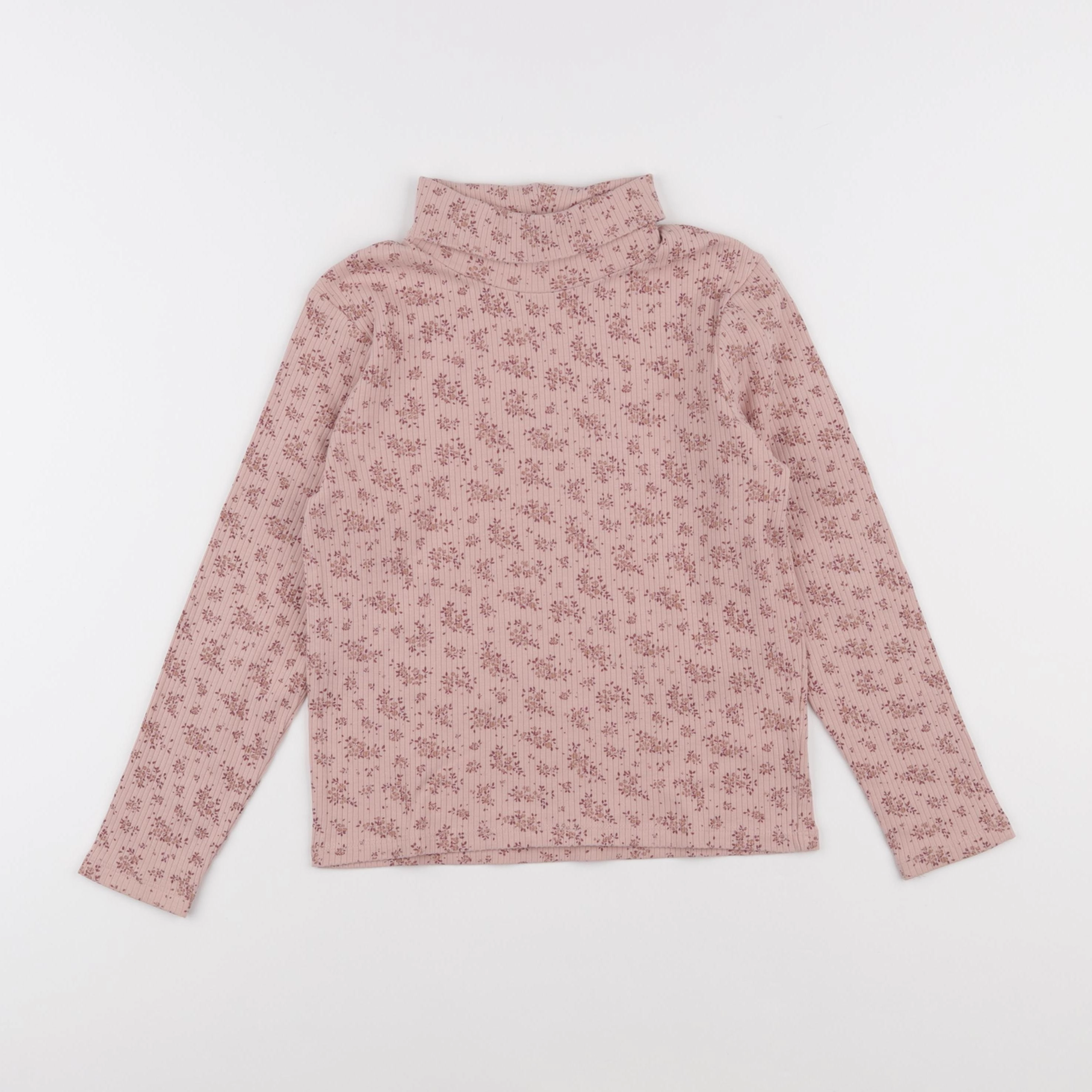 Vertbaudet - sous-pull rose - 8 ans