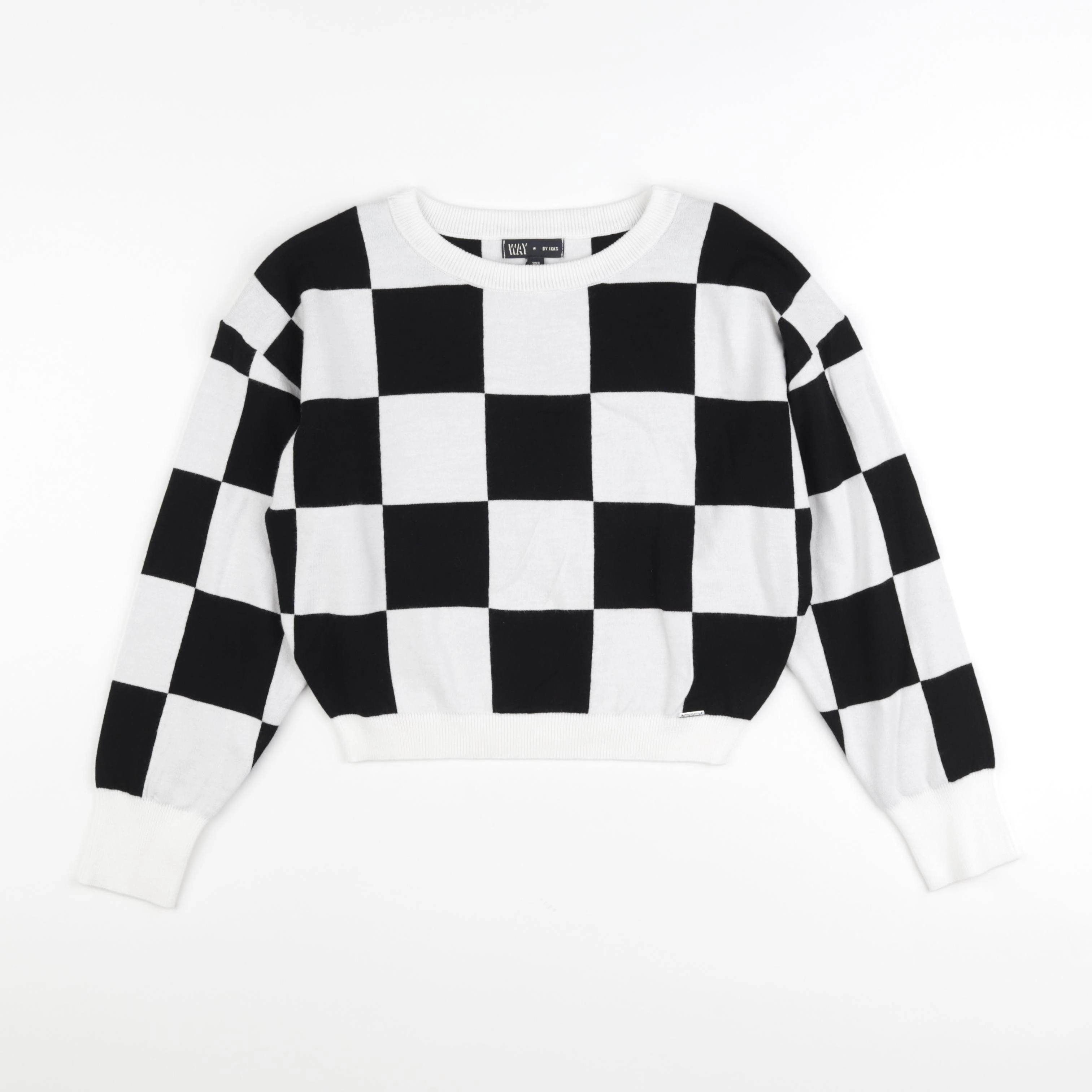 IKKS - pull blanc - 10 ans
