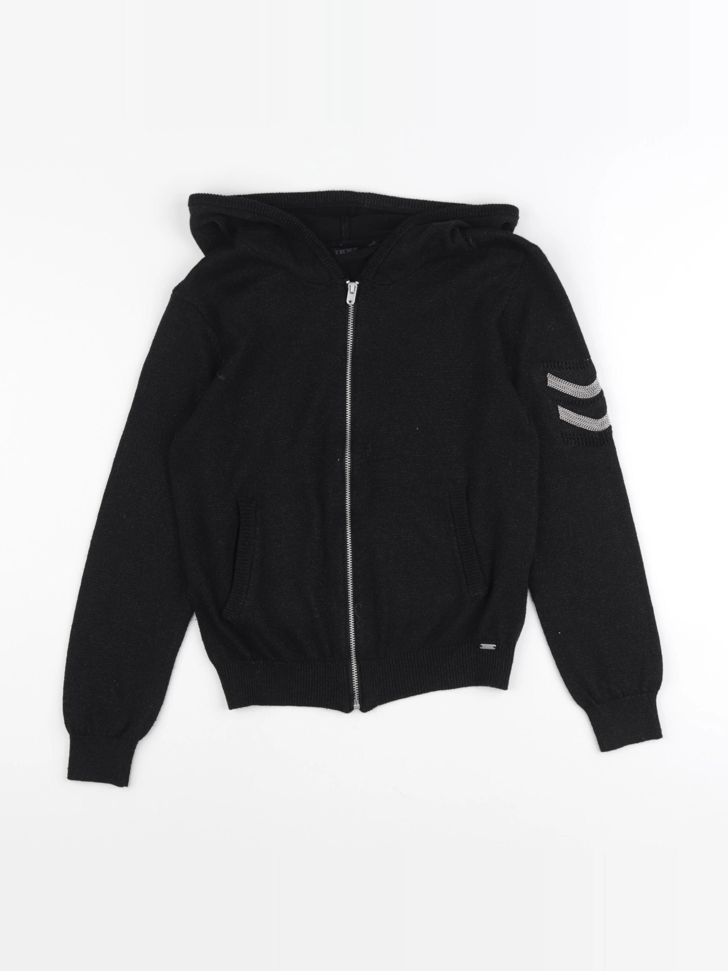 IKKS - gilet noir - 10 ans
