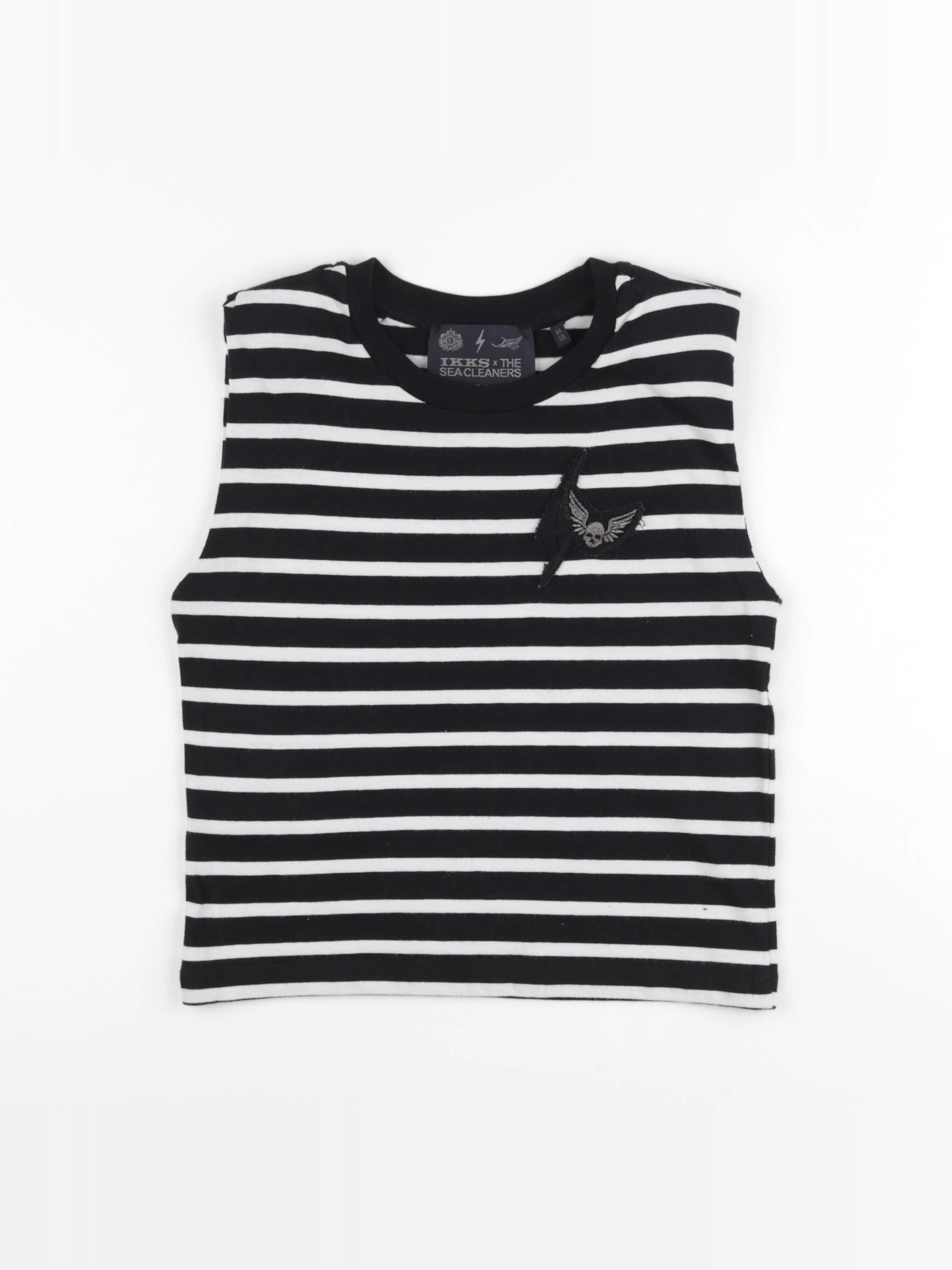 IKKS - débardeur noir - 8 ans