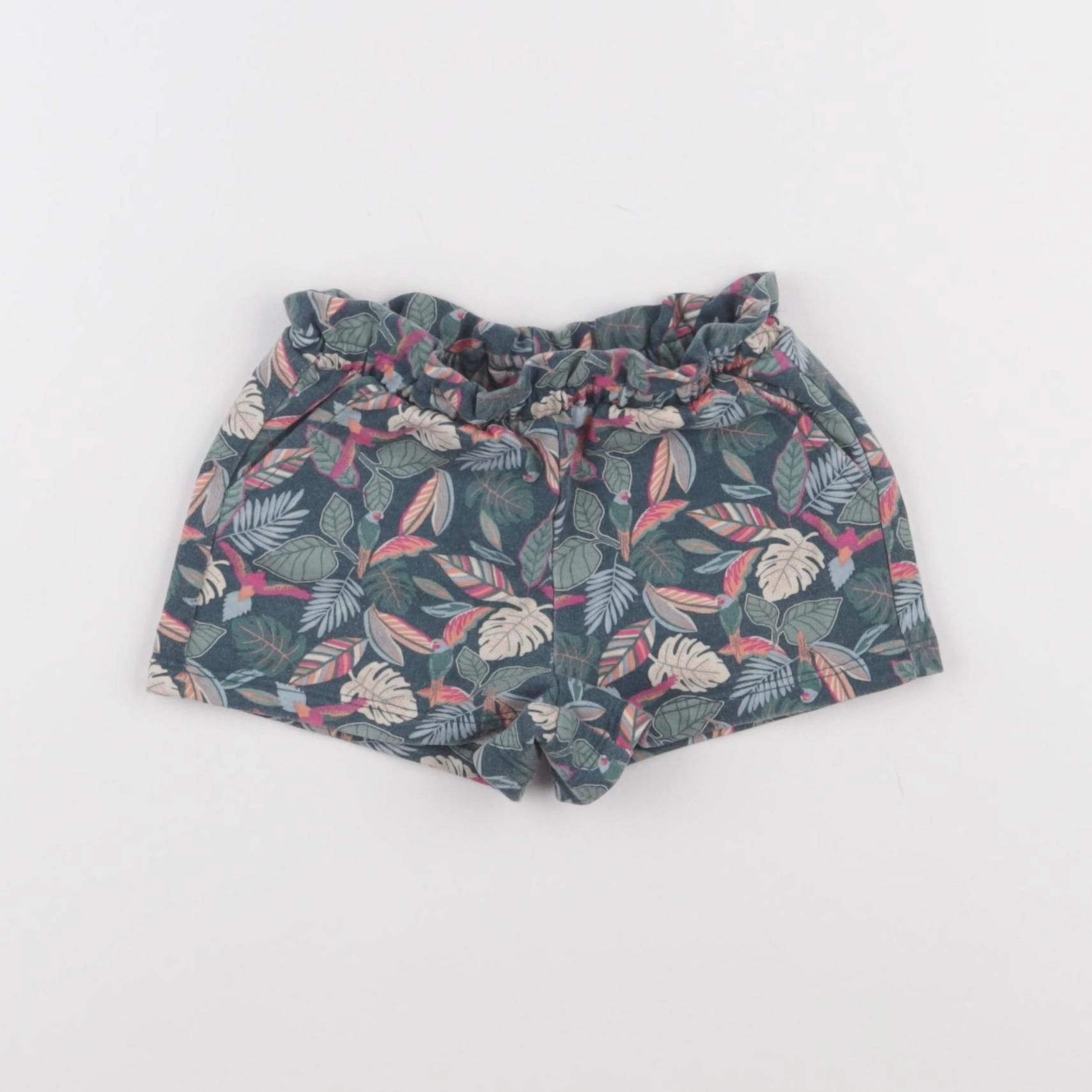 Vertbaudet - short multicolore - 2 ans