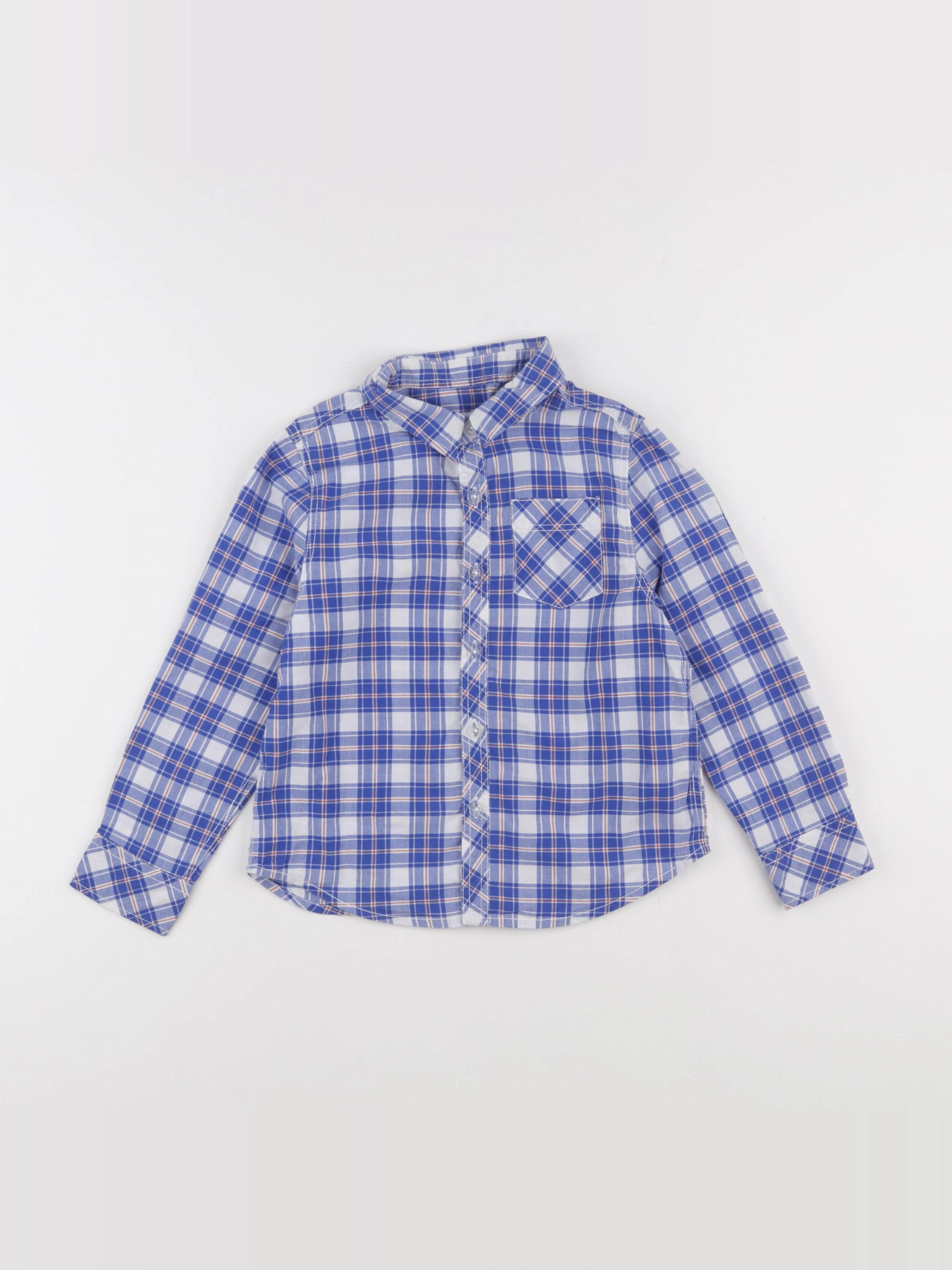 La Redoute - chemise bleu - 5 ans