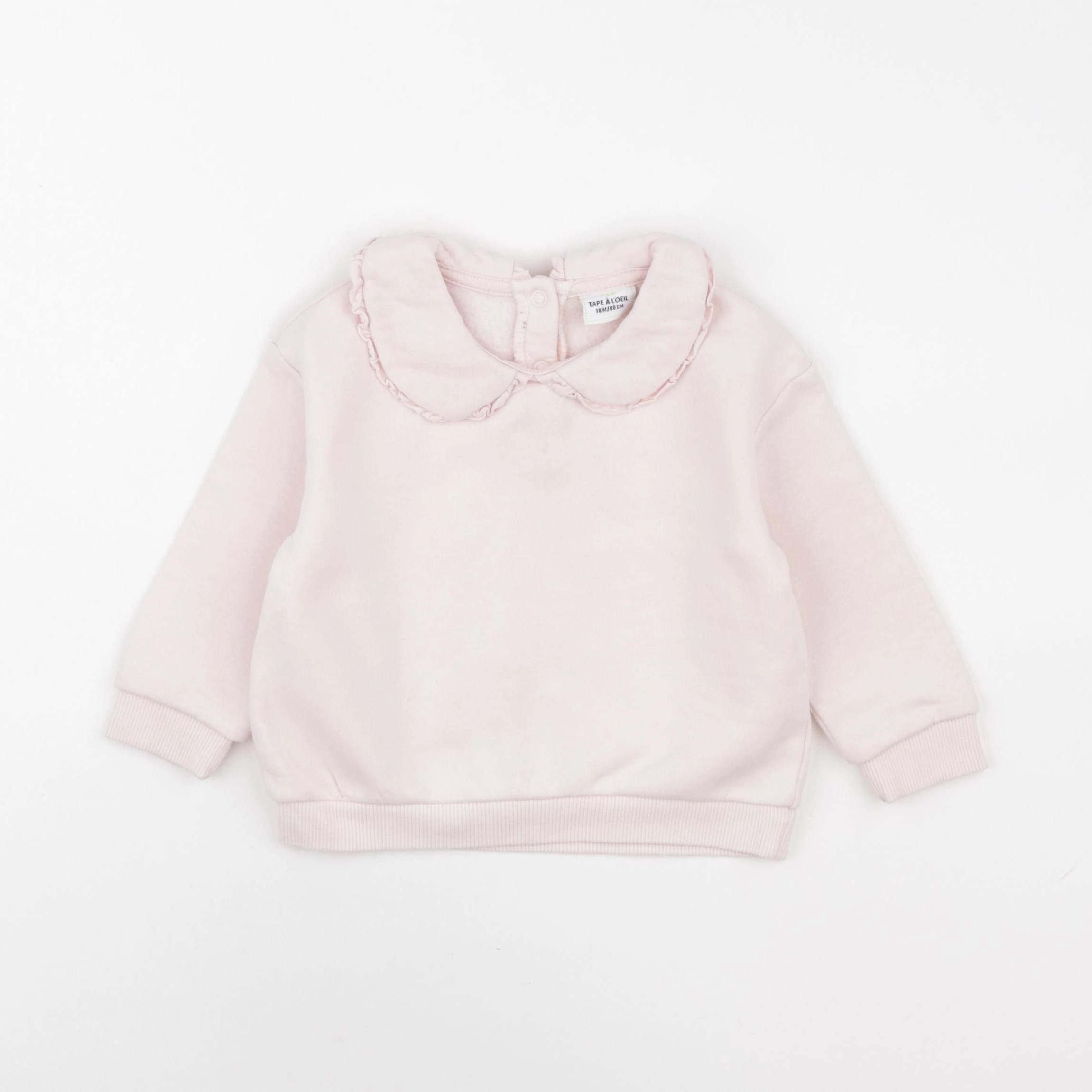 Tape à l'oeil - sweat rose - 18 mois