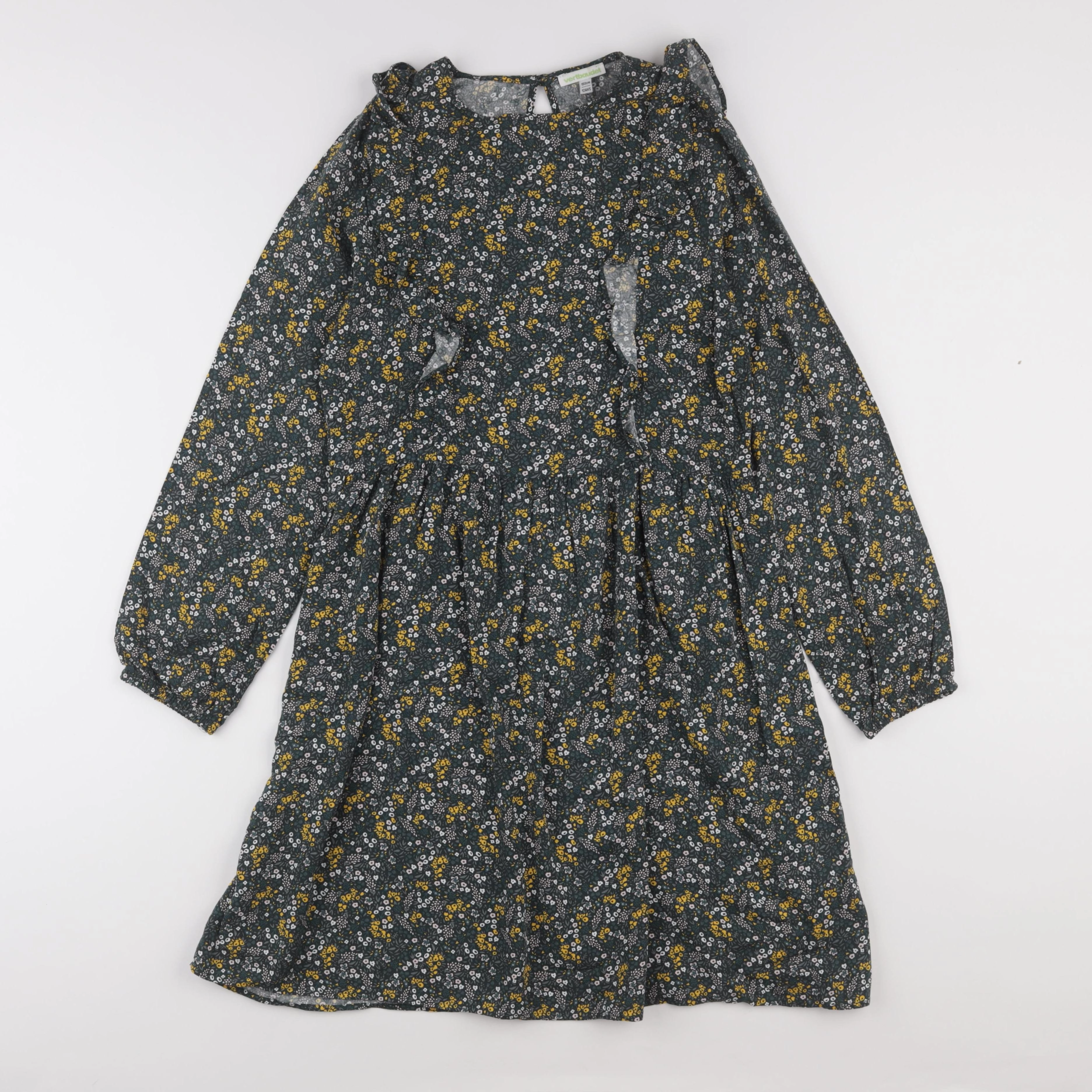 Vertbaudet - robe vert - 12 ans