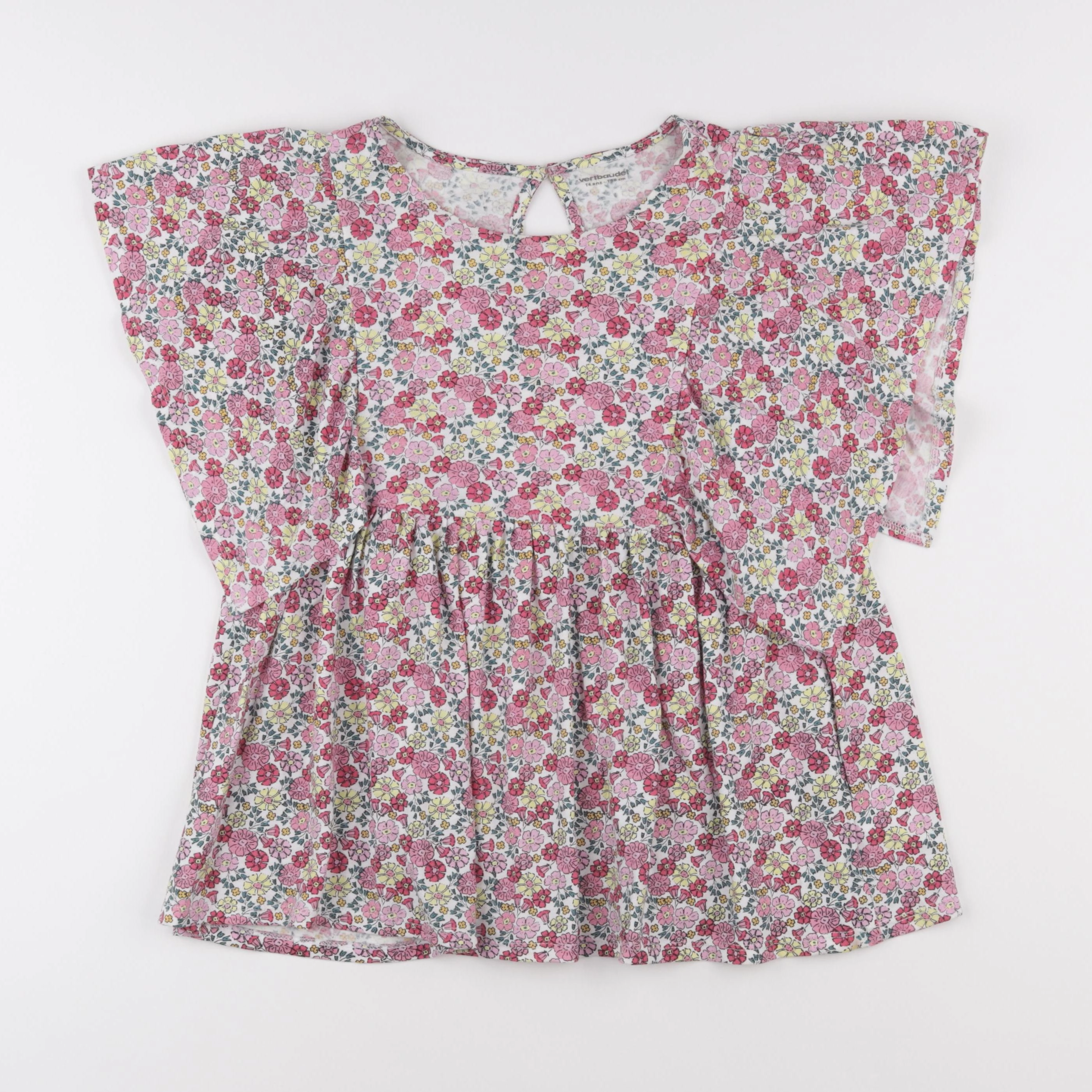 Vertbaudet - blouse rose - 14 ans