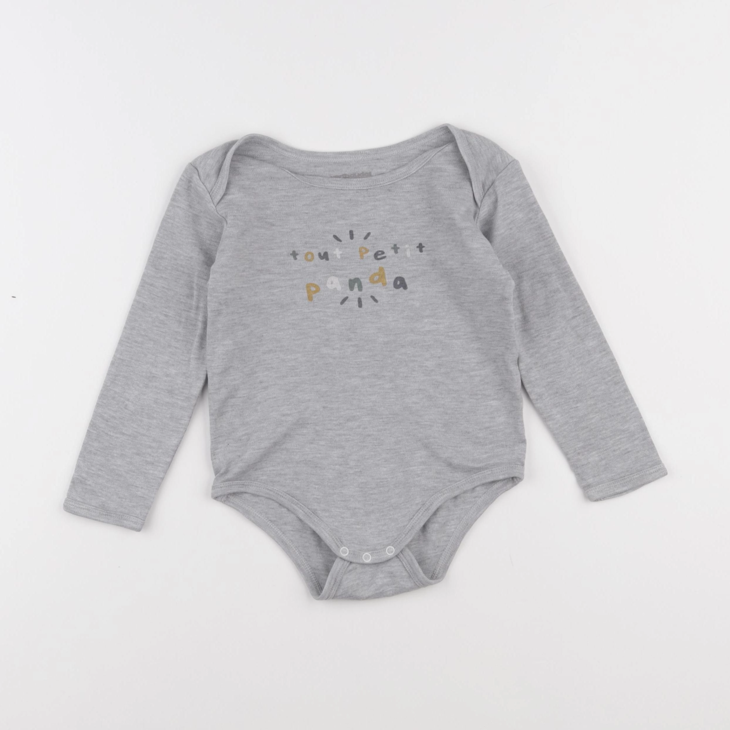 Vertbaudet - body gris - 36 mois