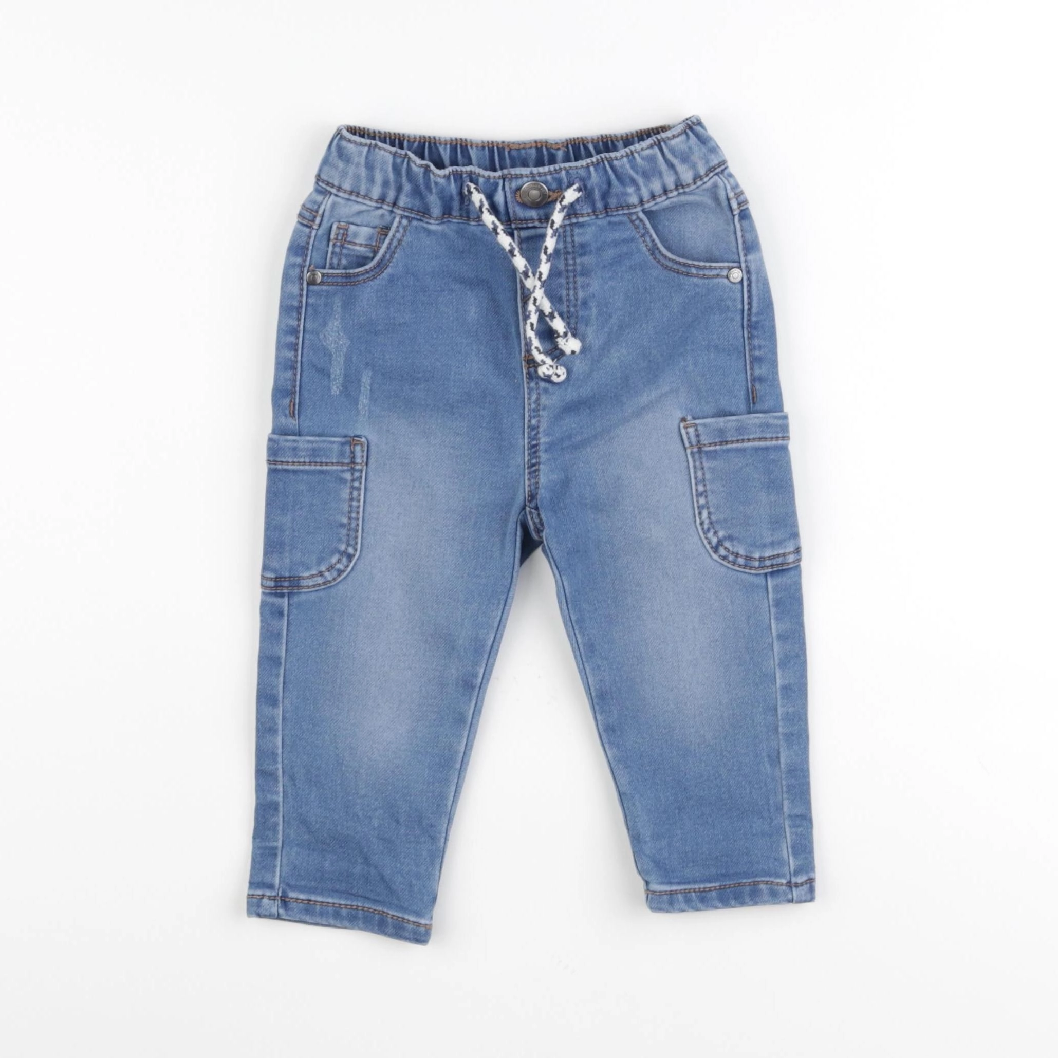 Tape à l'oeil - pantalon bleu - 9 mois